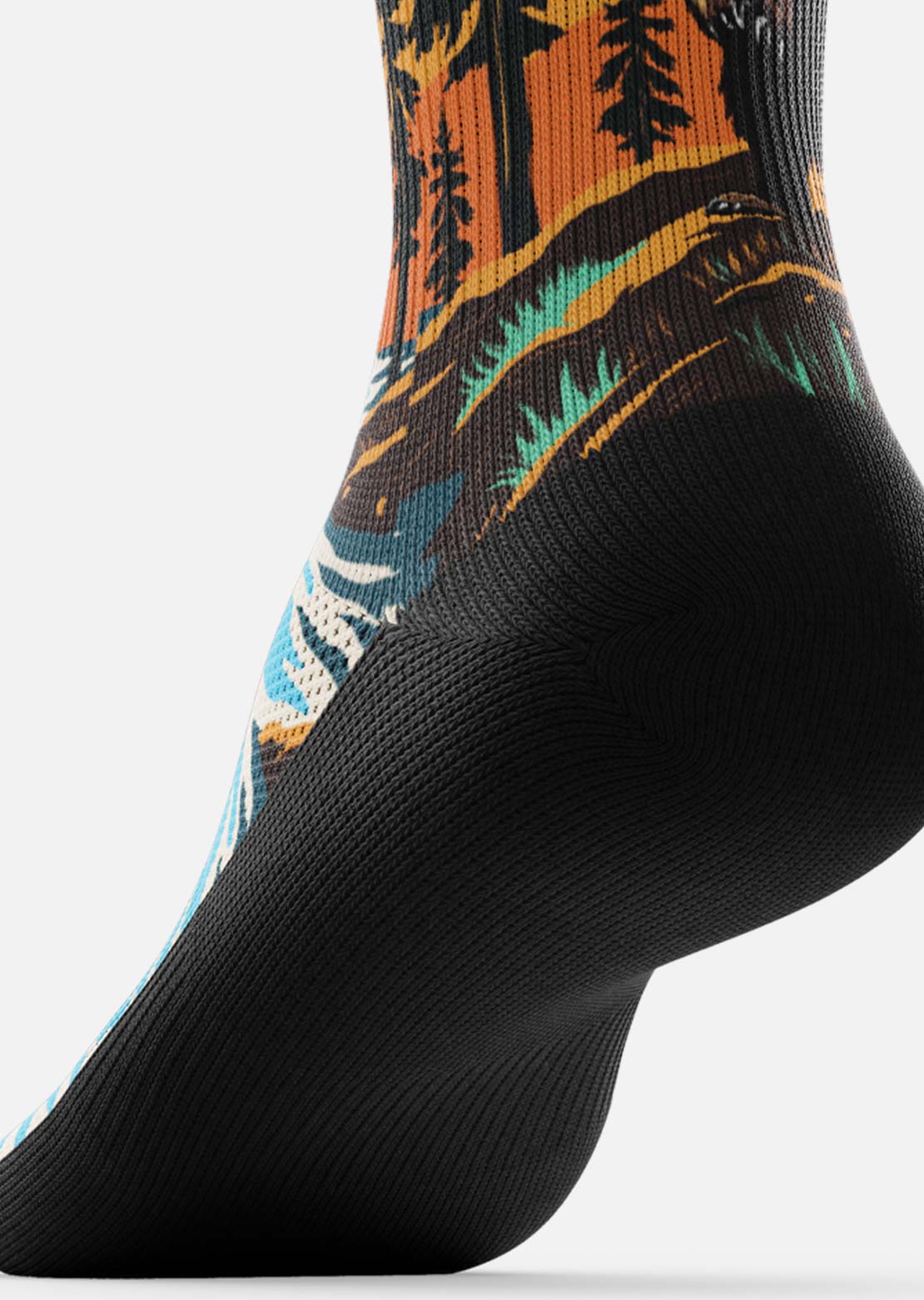 Outway Grizzly Bear Crew Socks