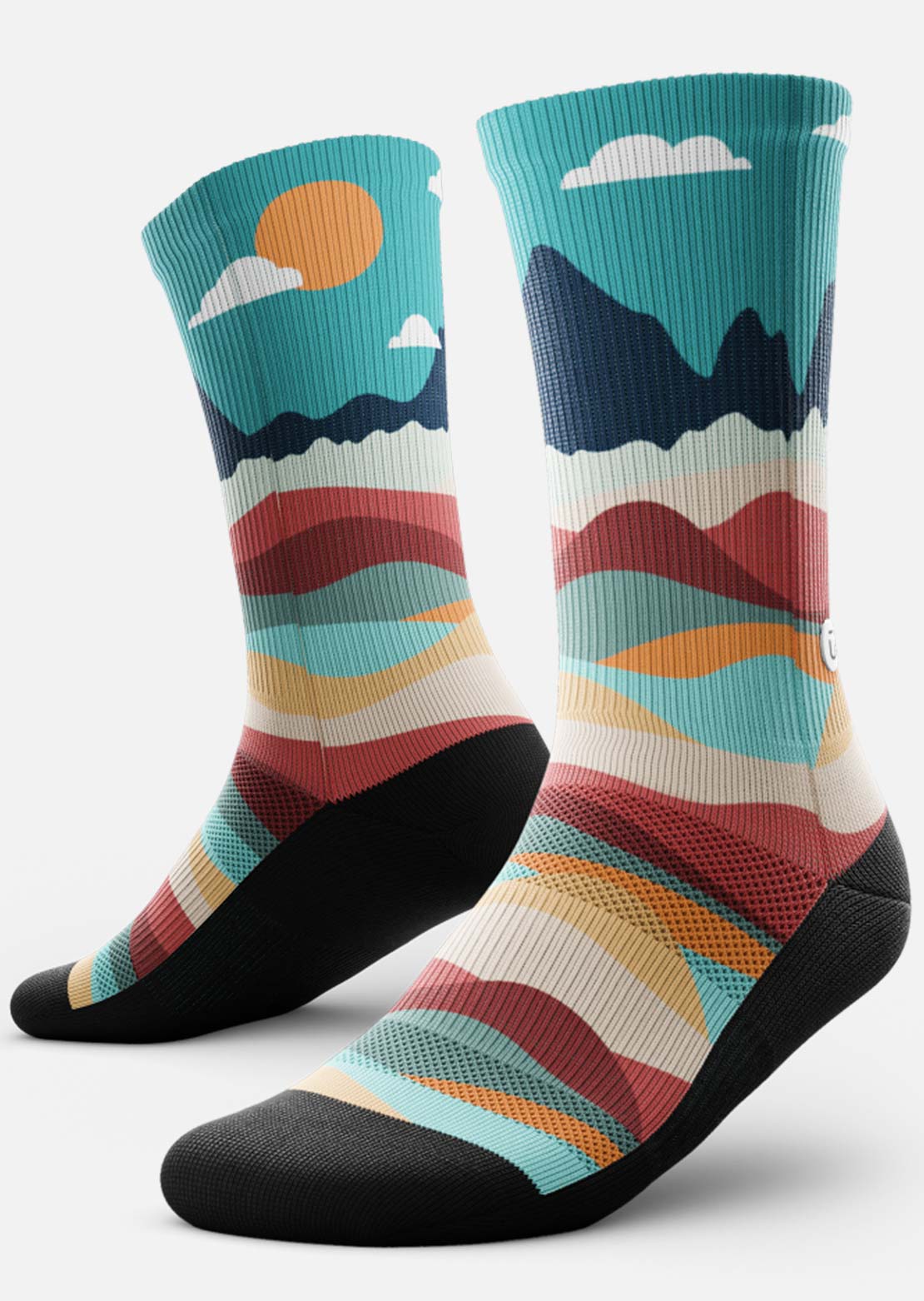 Outway Head In The Clouds Crew Socks