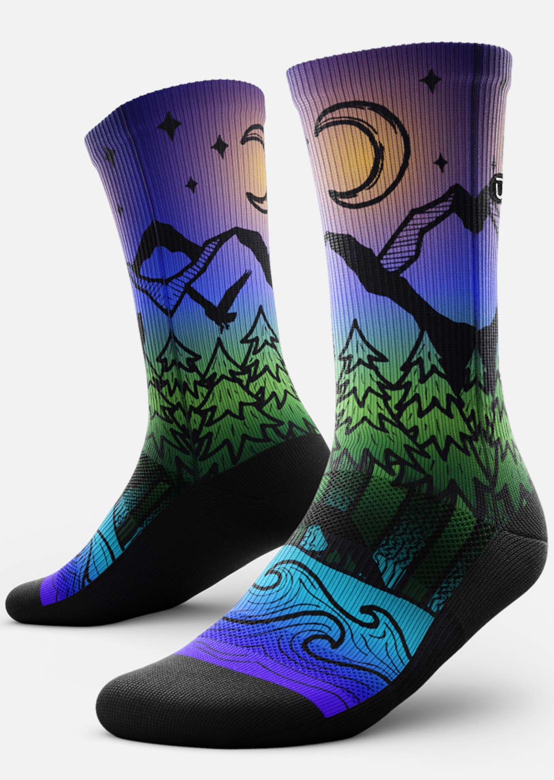 Outway Night Time Bliss Crew Socks