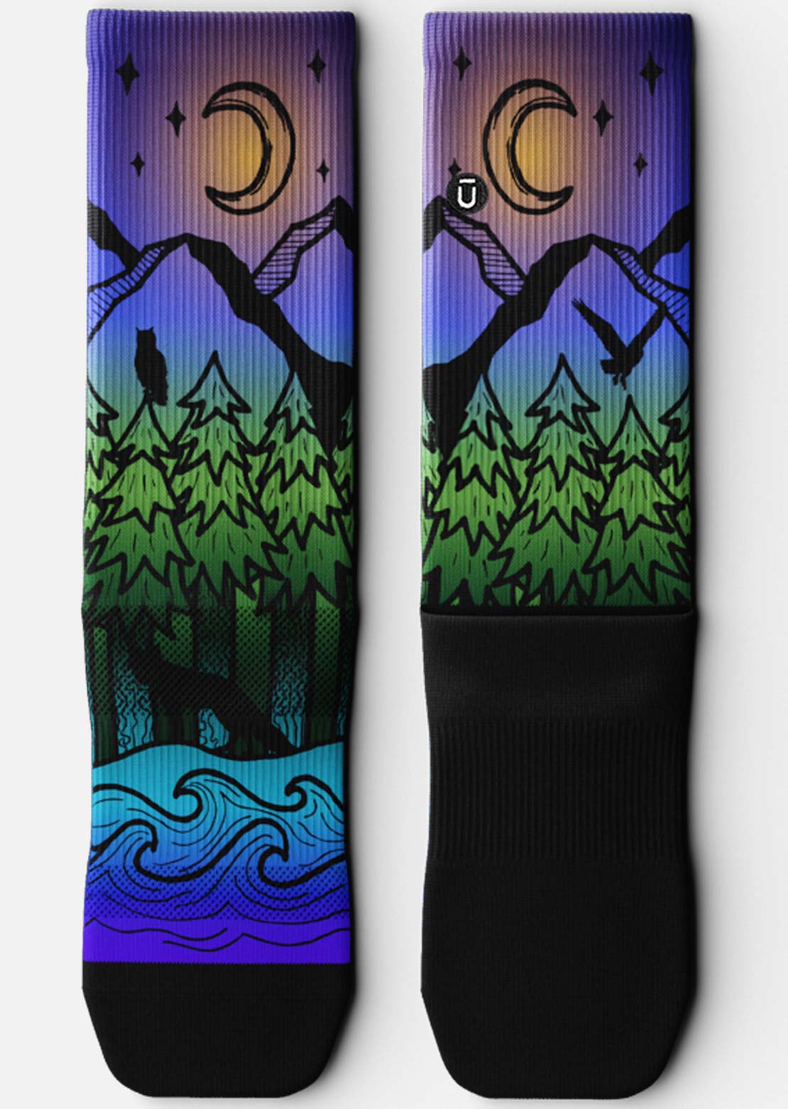 Outway Night Time Bliss Crew Socks
