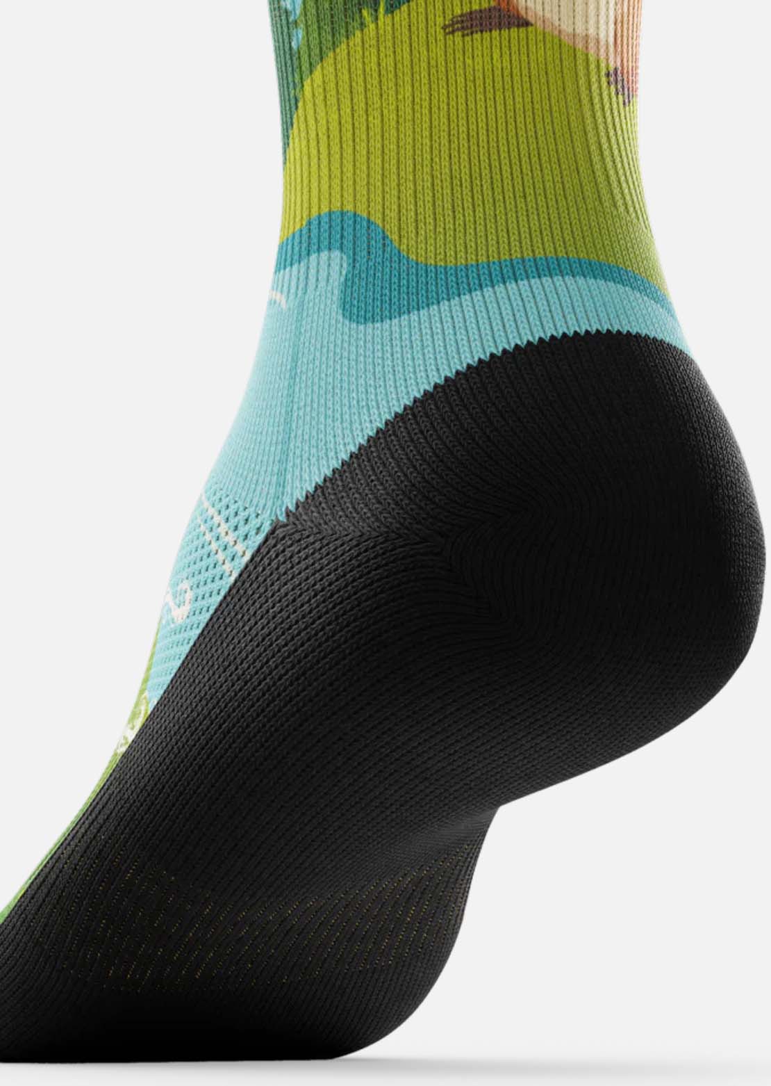 Outway Unisex Beaver Buzz Crew Socks