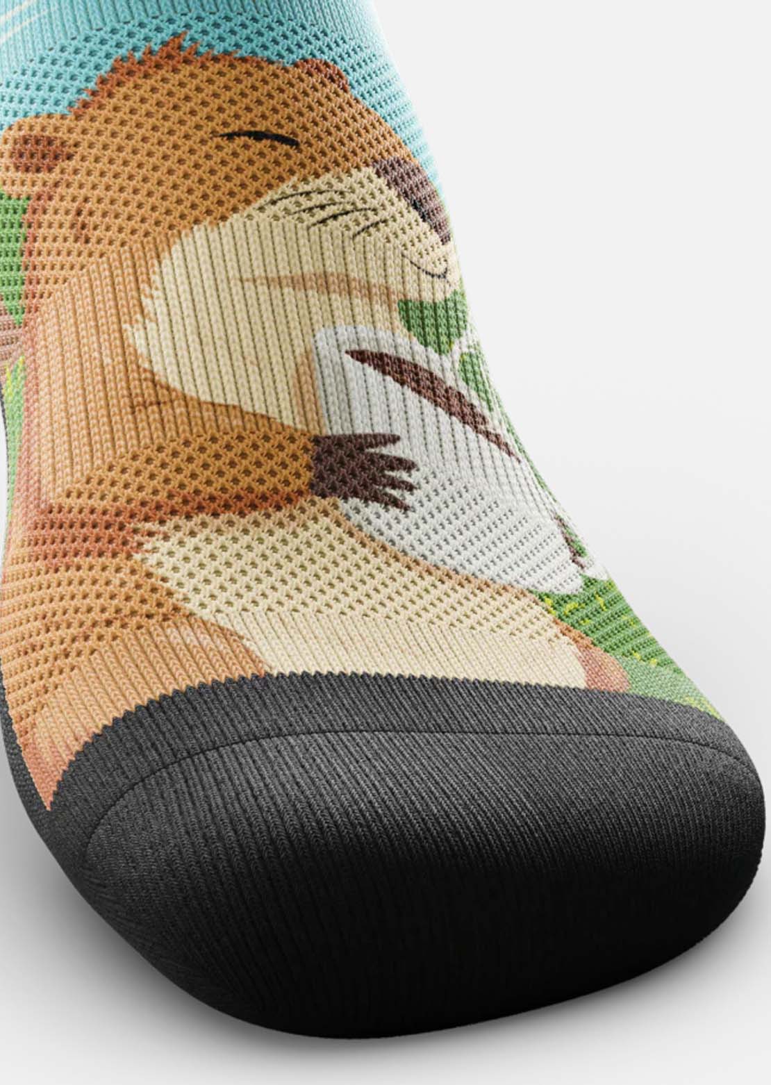 Outway Unisex Beaver Buzz Crew Socks