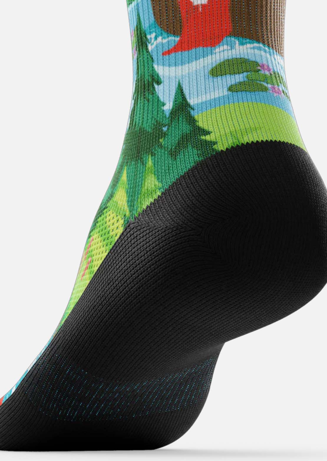 Outway Unisex Bubbly Beaver Crew Socks
