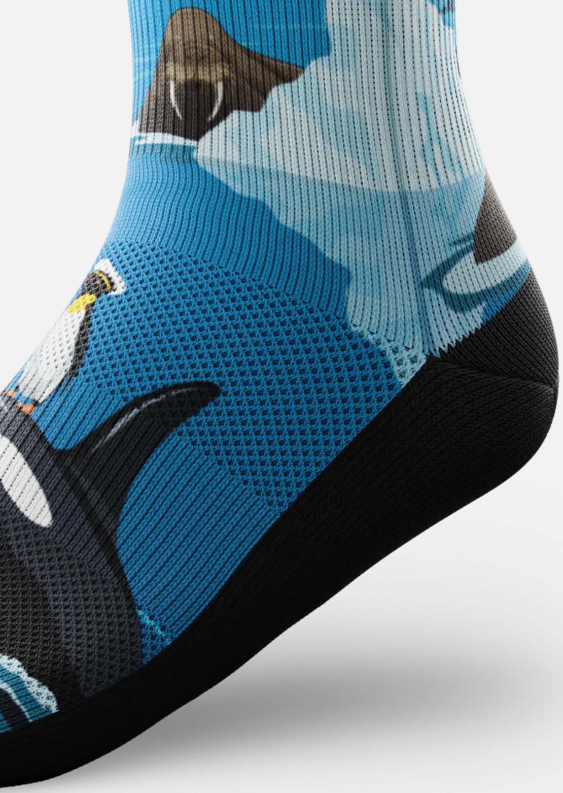 Outway Unisex Captain Cold Feet Crew Socks