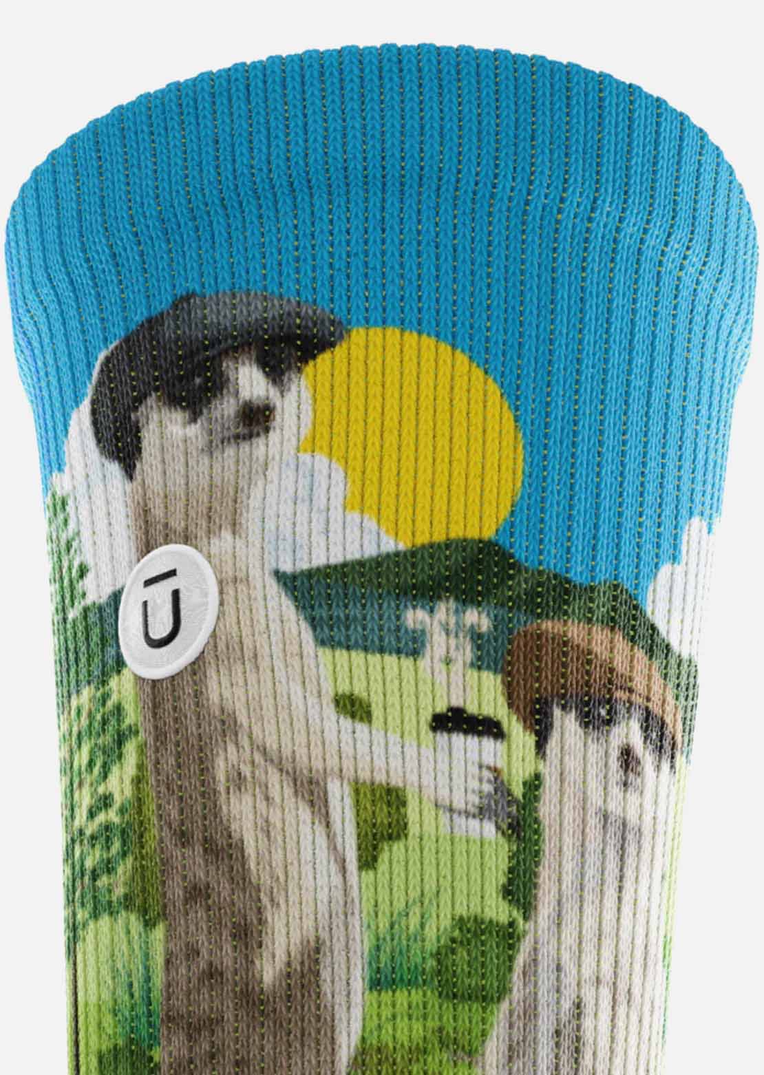 Outway Unisex Espresso Expedition Crew Socks