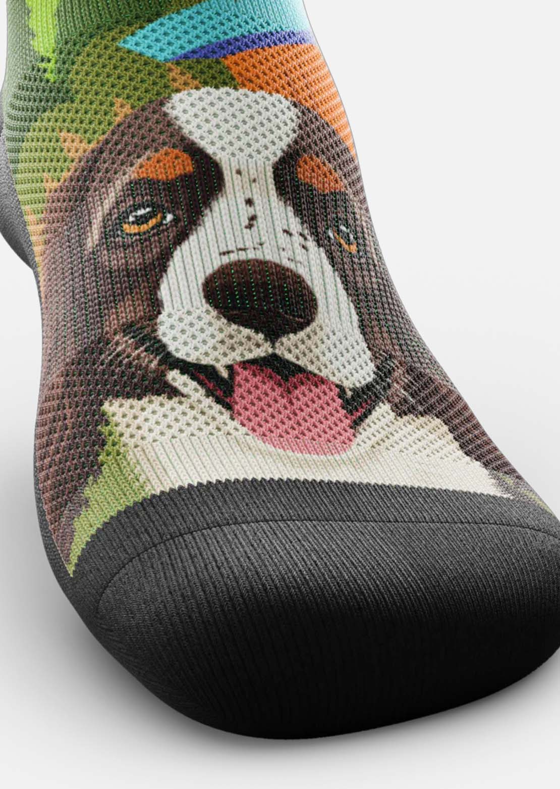 Outway Unisex Fur-st to Finish Crew Socks
