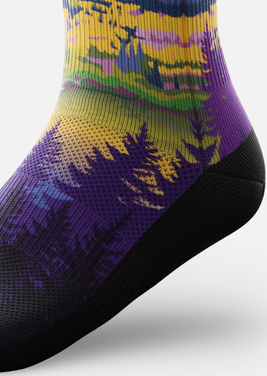 Outway Unisex Lavender Height Crew Socks