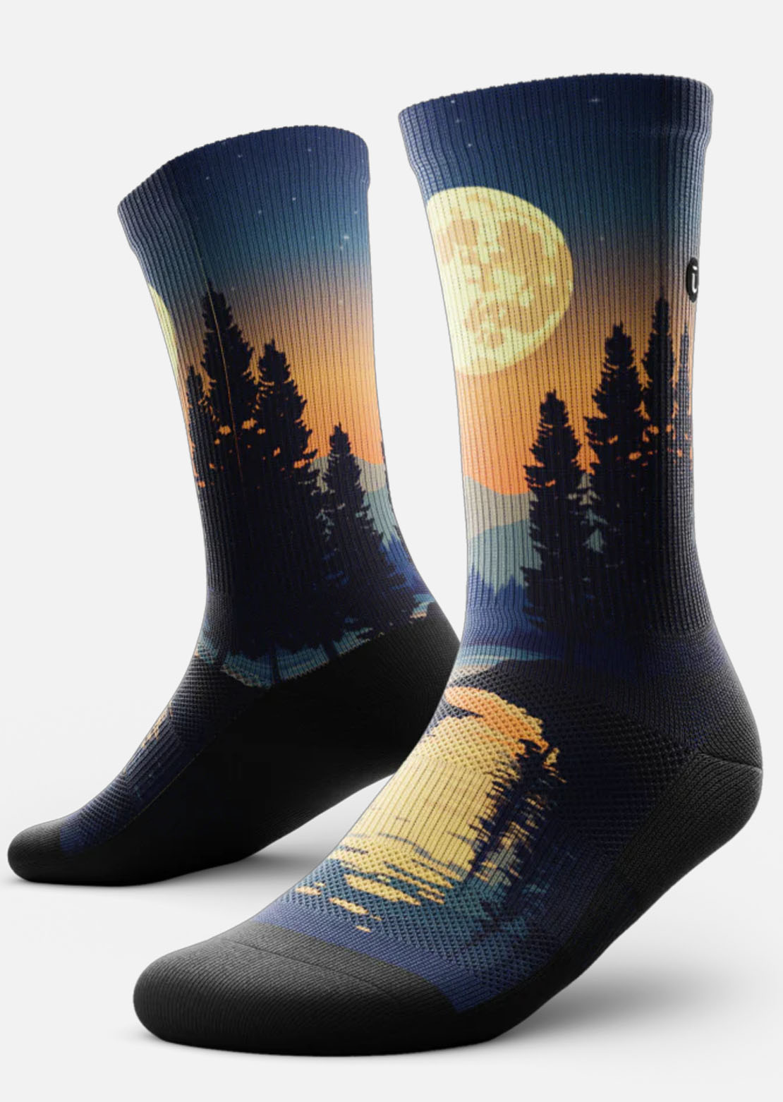 Outway Unisex Moonlight Drift Crew Socks