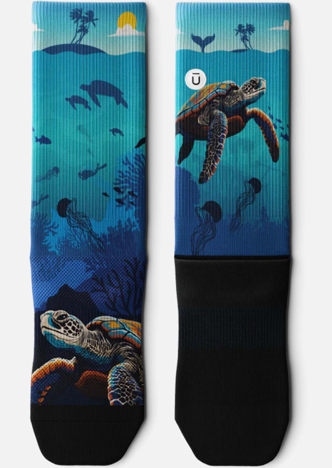 Outway Unisex Oceanic Sanctuary Crew Socks