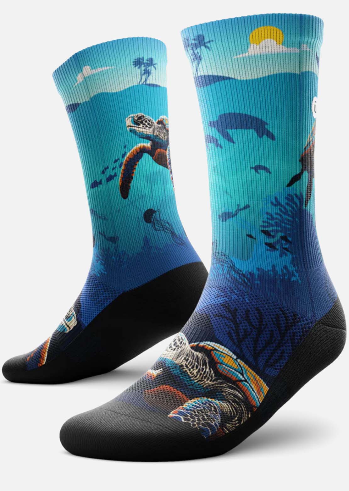 Outway Unisex Oceanic Sanctuary Crew Socks