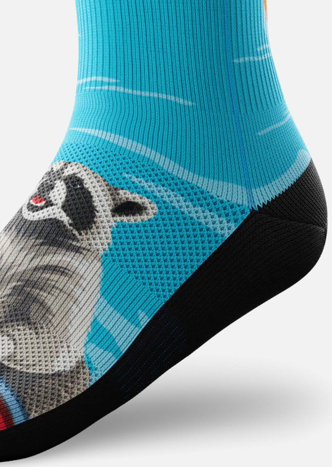 Outway Unisex Paddle Bandit Crew Socks
