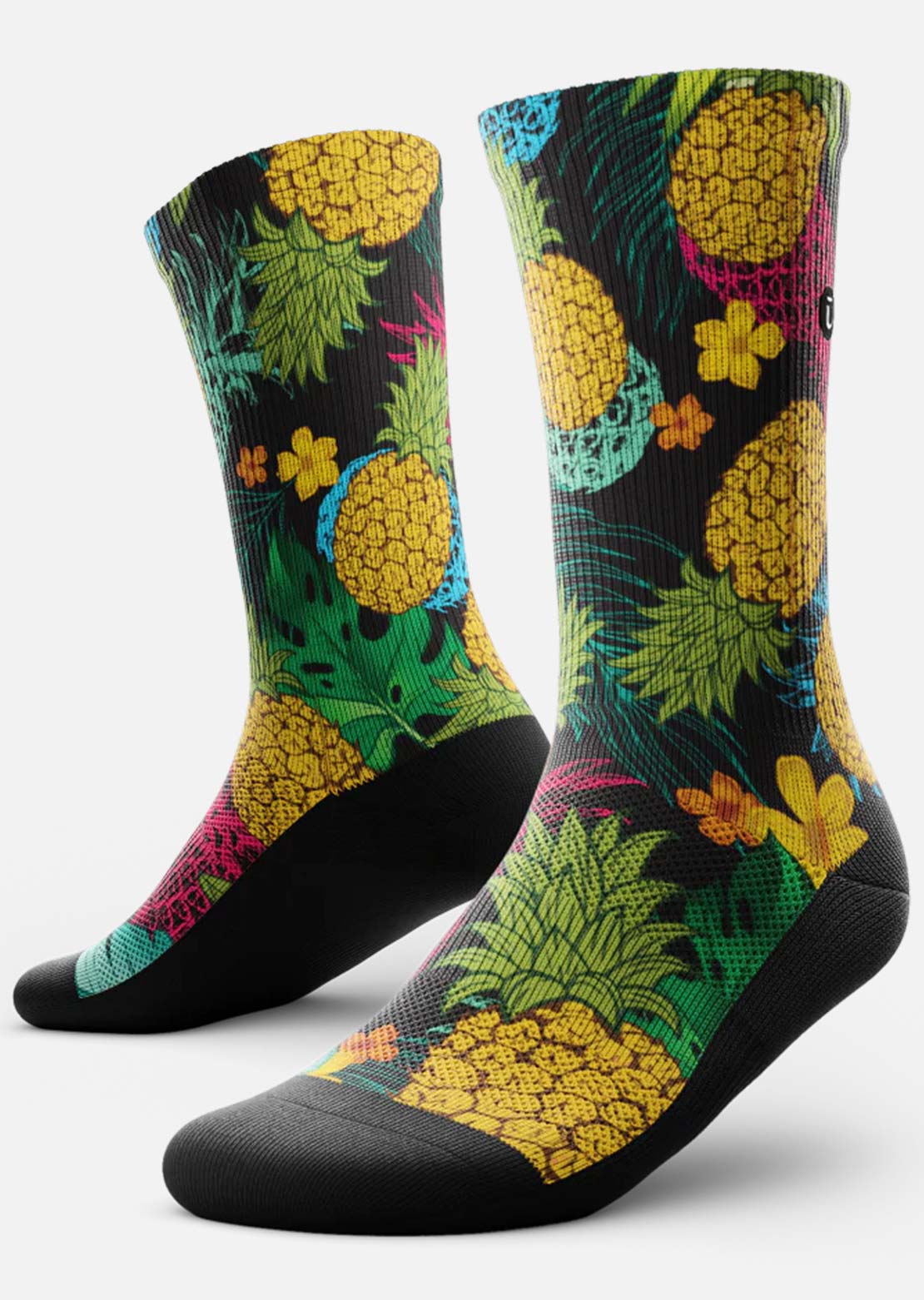 Outway Unisex Pineapple Punch Crew Socks