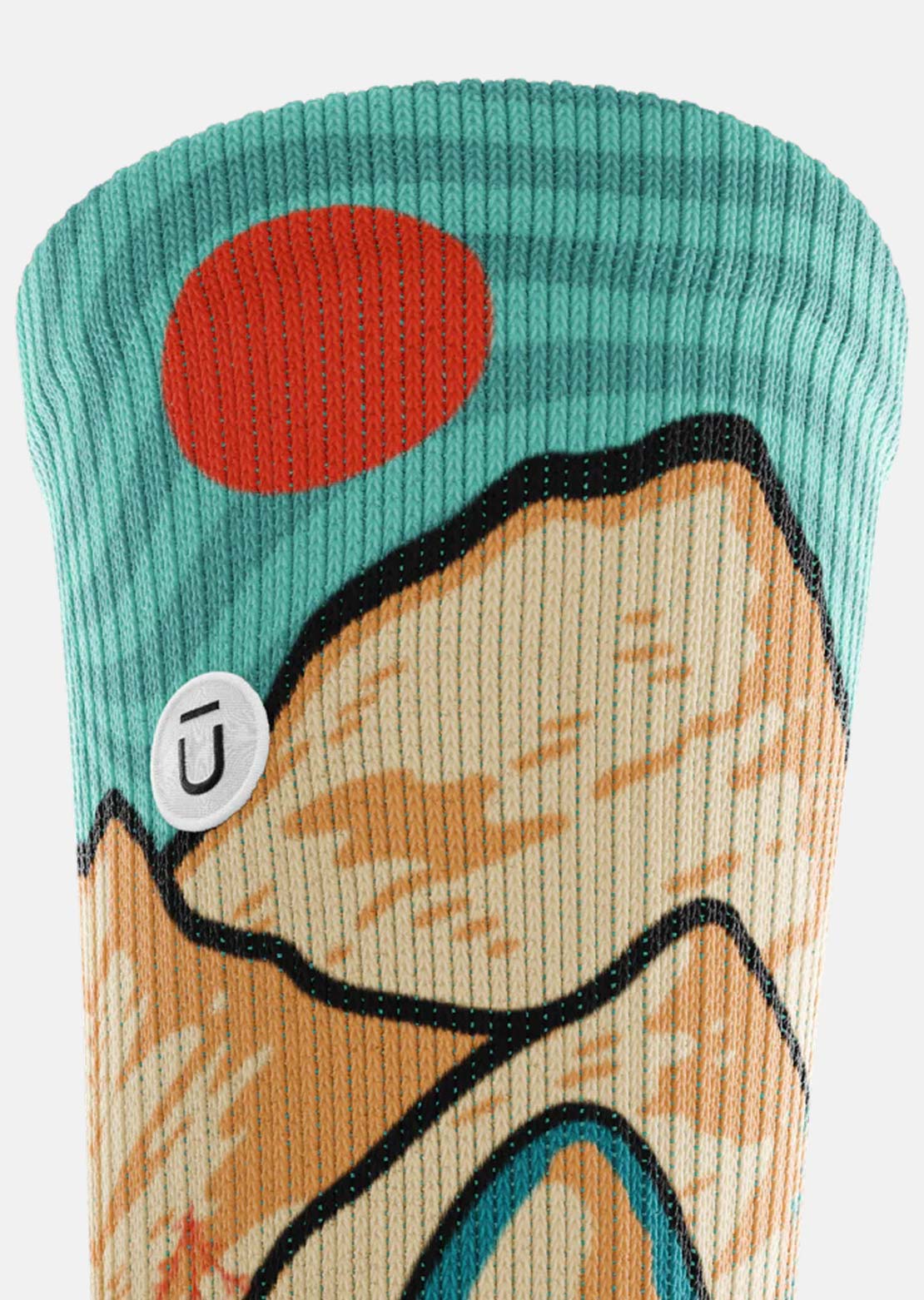Outway Unisexe Retro Jaws Crew Chaussettes
