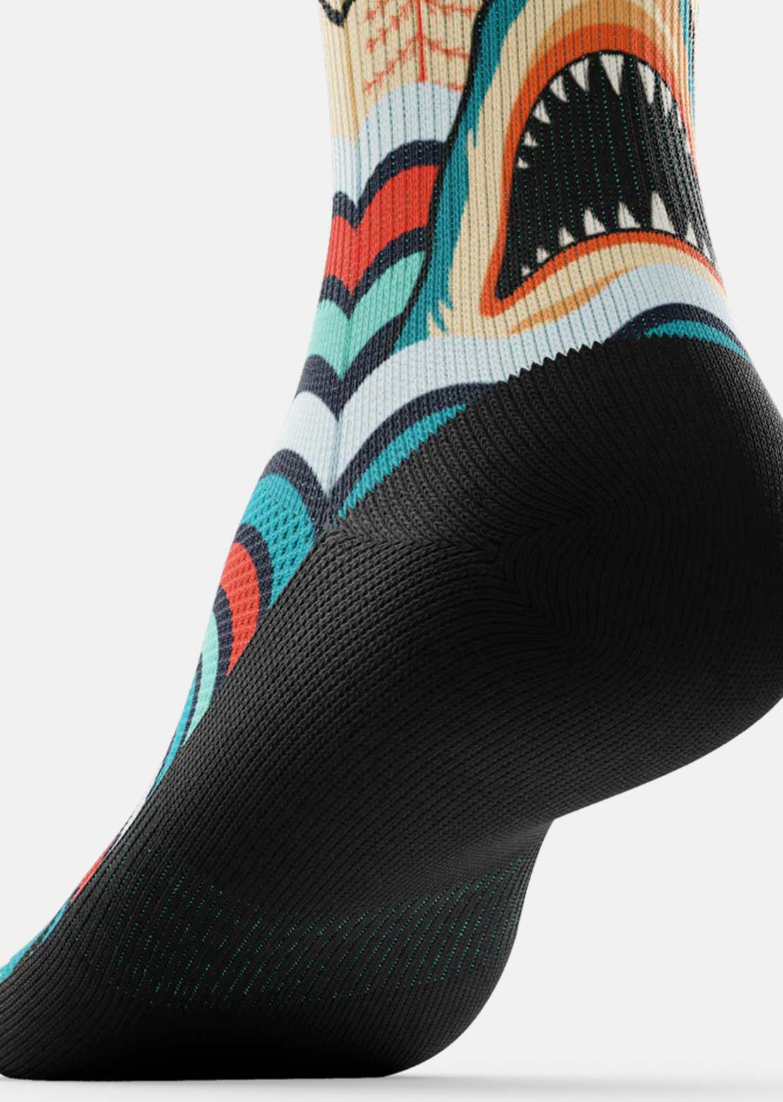 Outway Unisexe Retro Jaws Crew Chaussettes