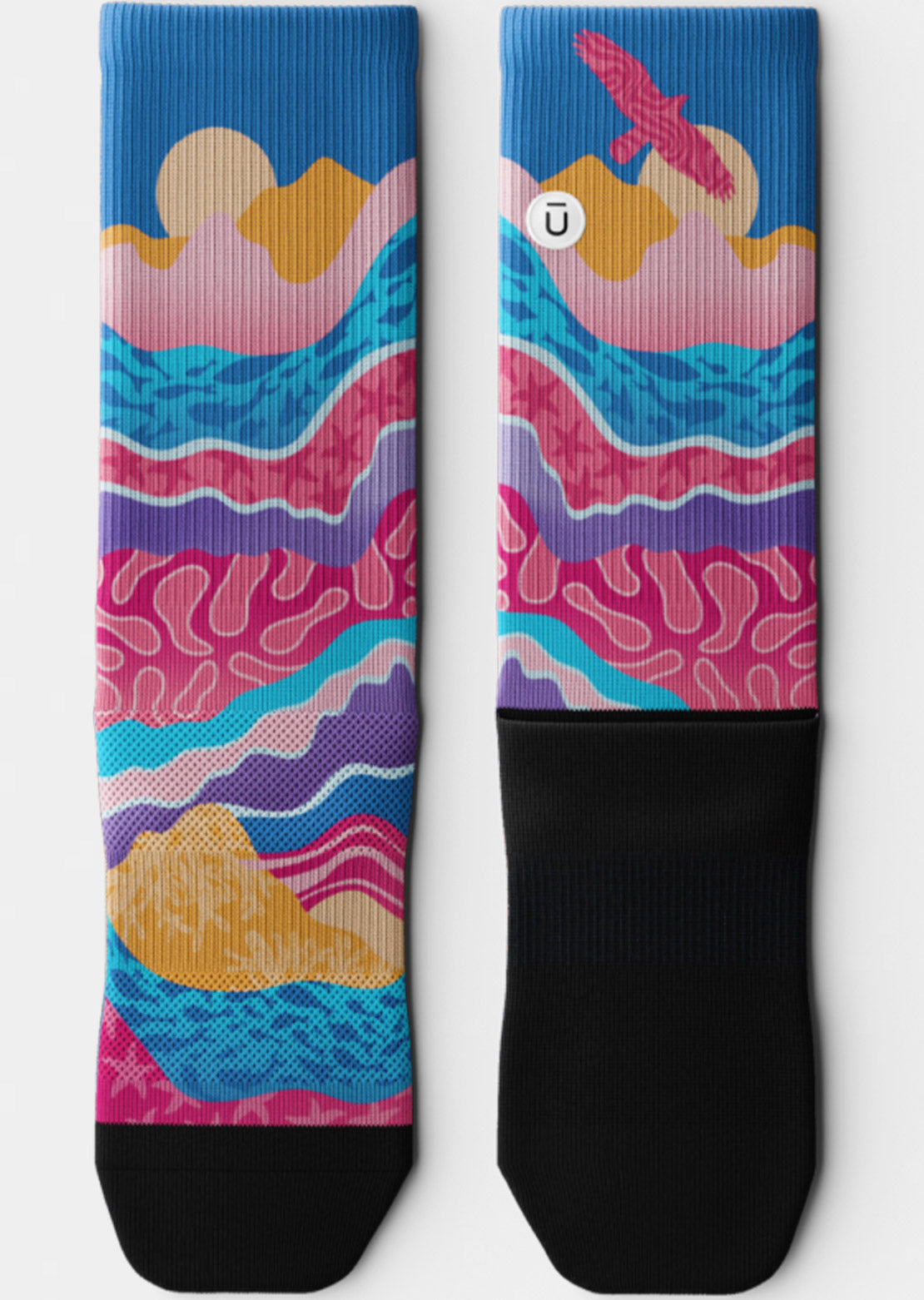Outway Unisex Sea of Dreams Crew Socks