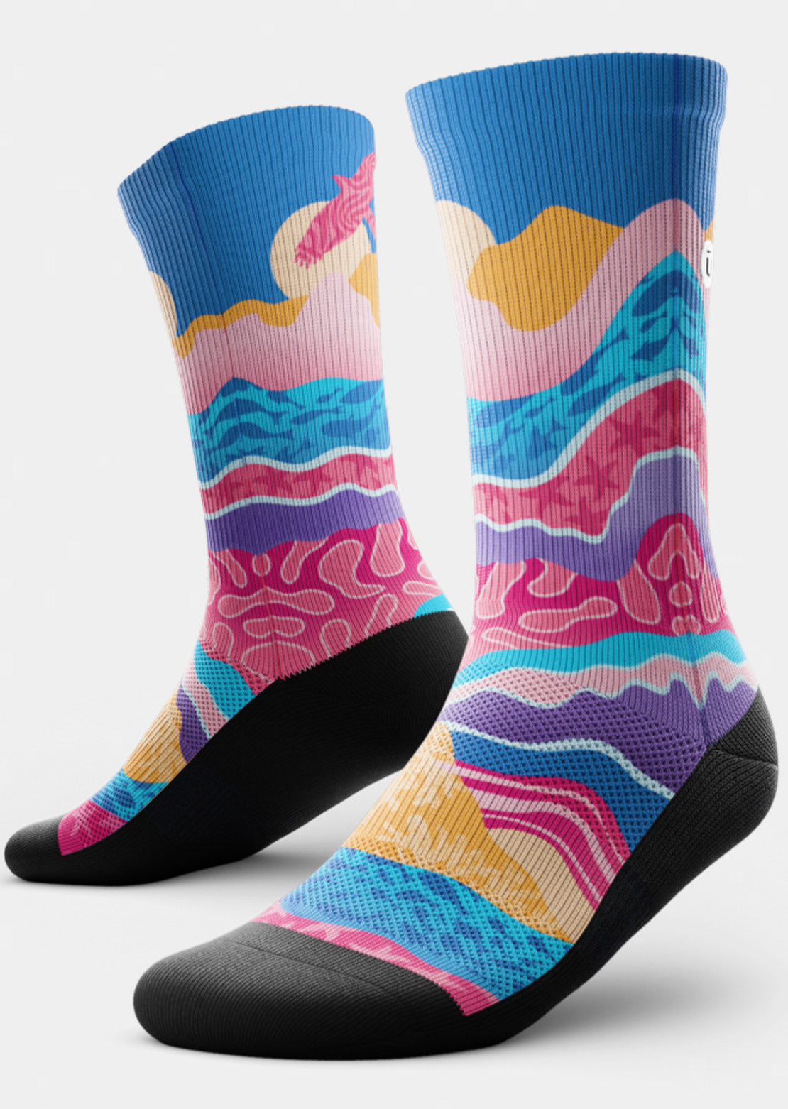 Outway Unisex Sea of Dreams Crew Socks
