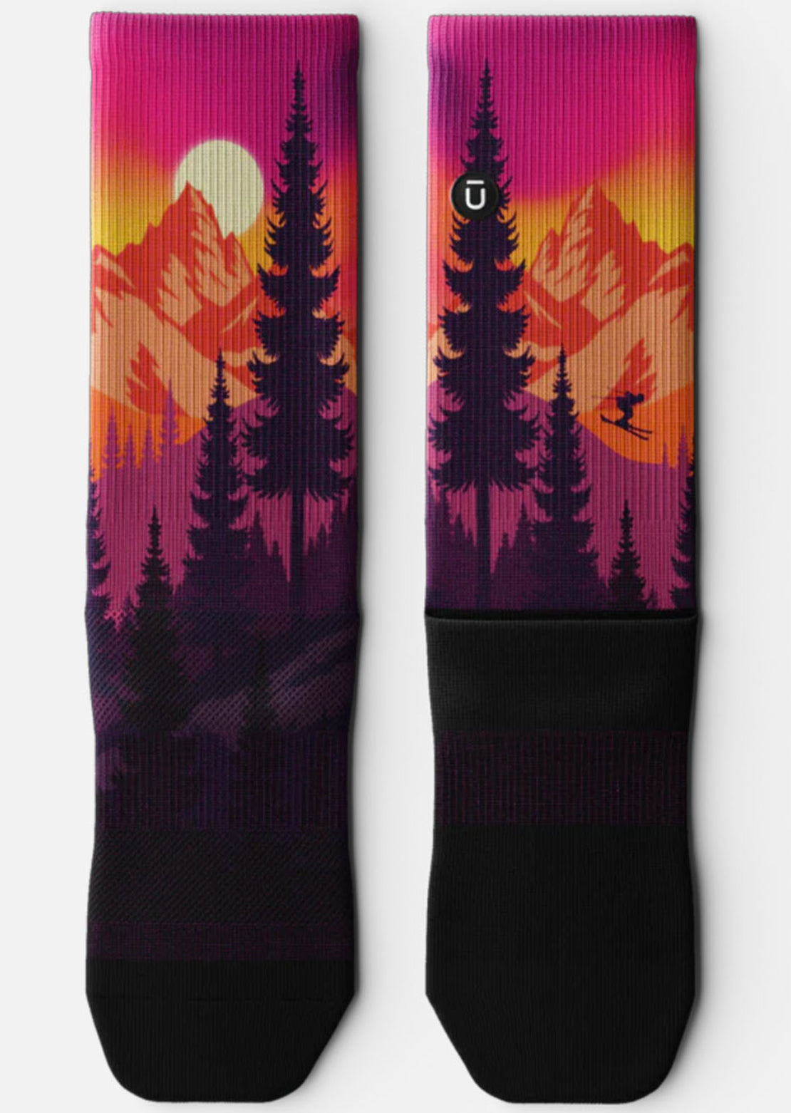 Outway Unisex Ski's The Limit Crew Socks