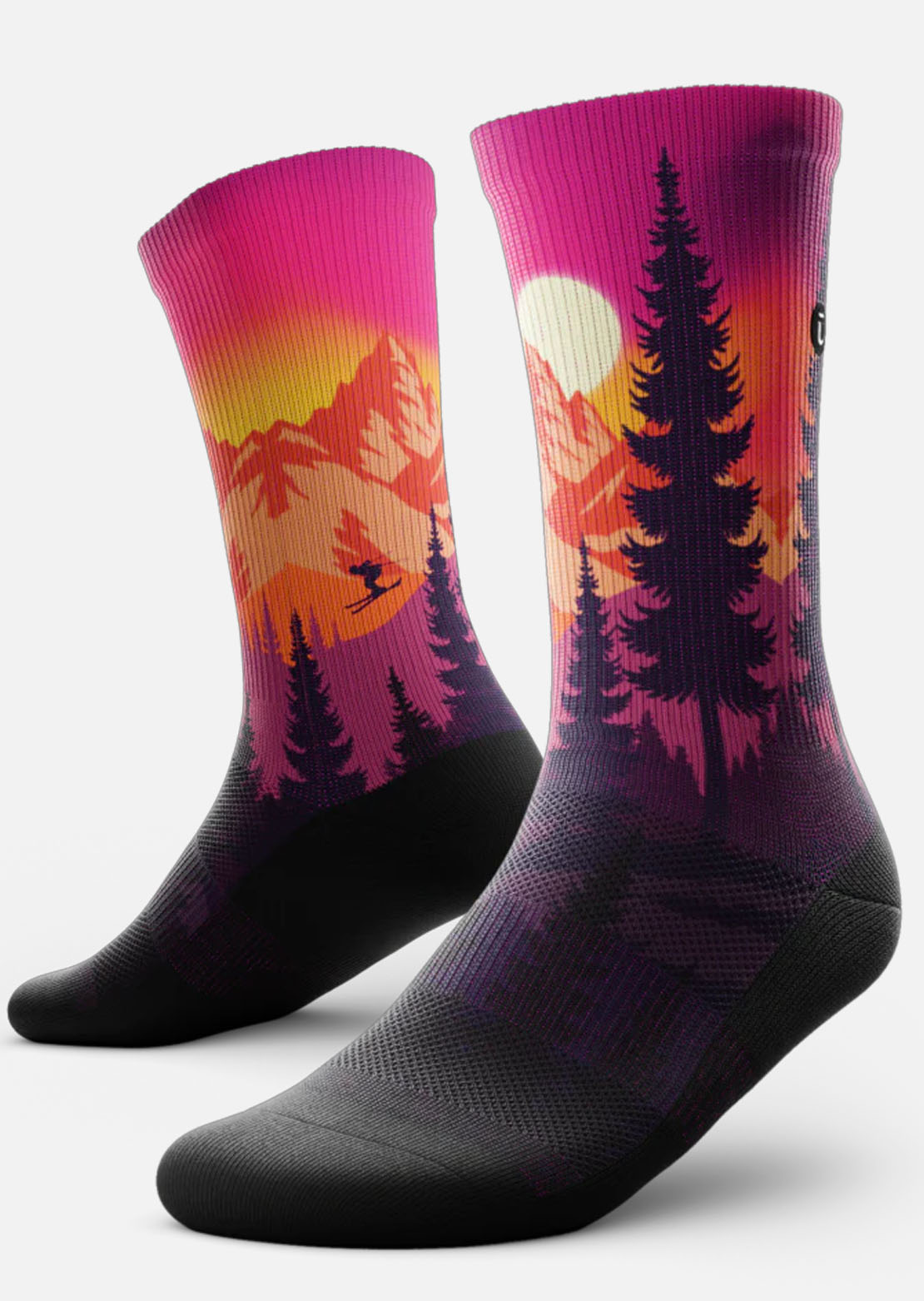 Outway Unisex Ski's The Limit Crew Socks