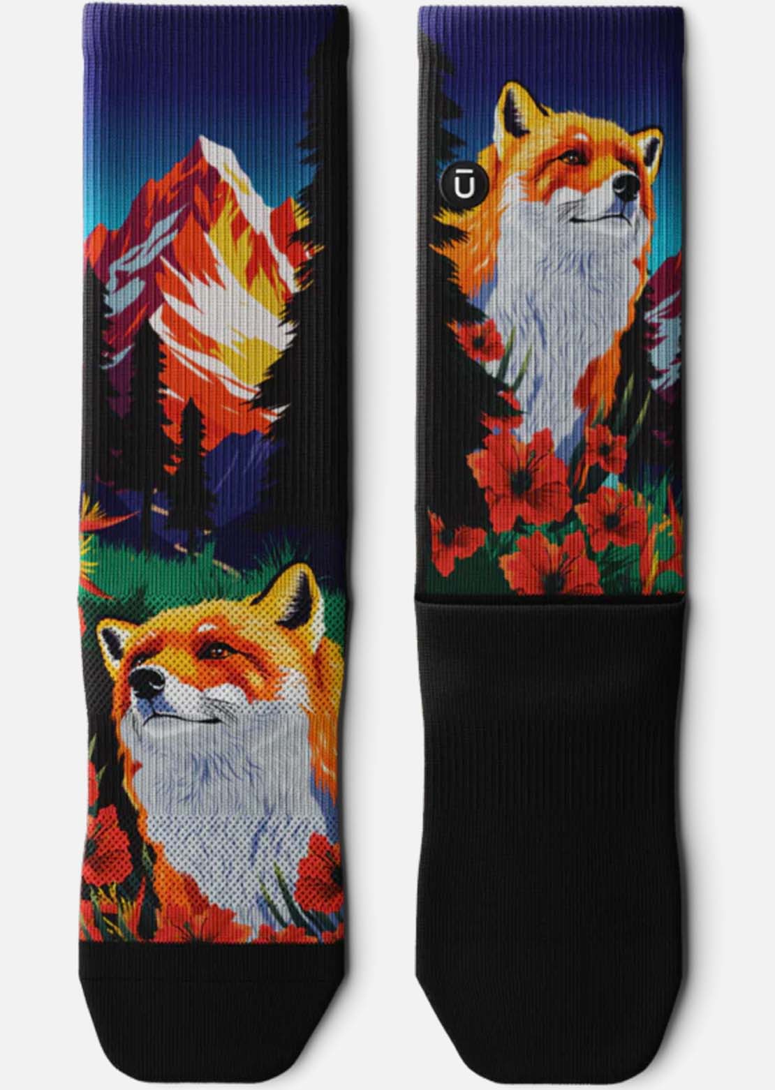 Outway Unisex Spirit Fox Crew Socks