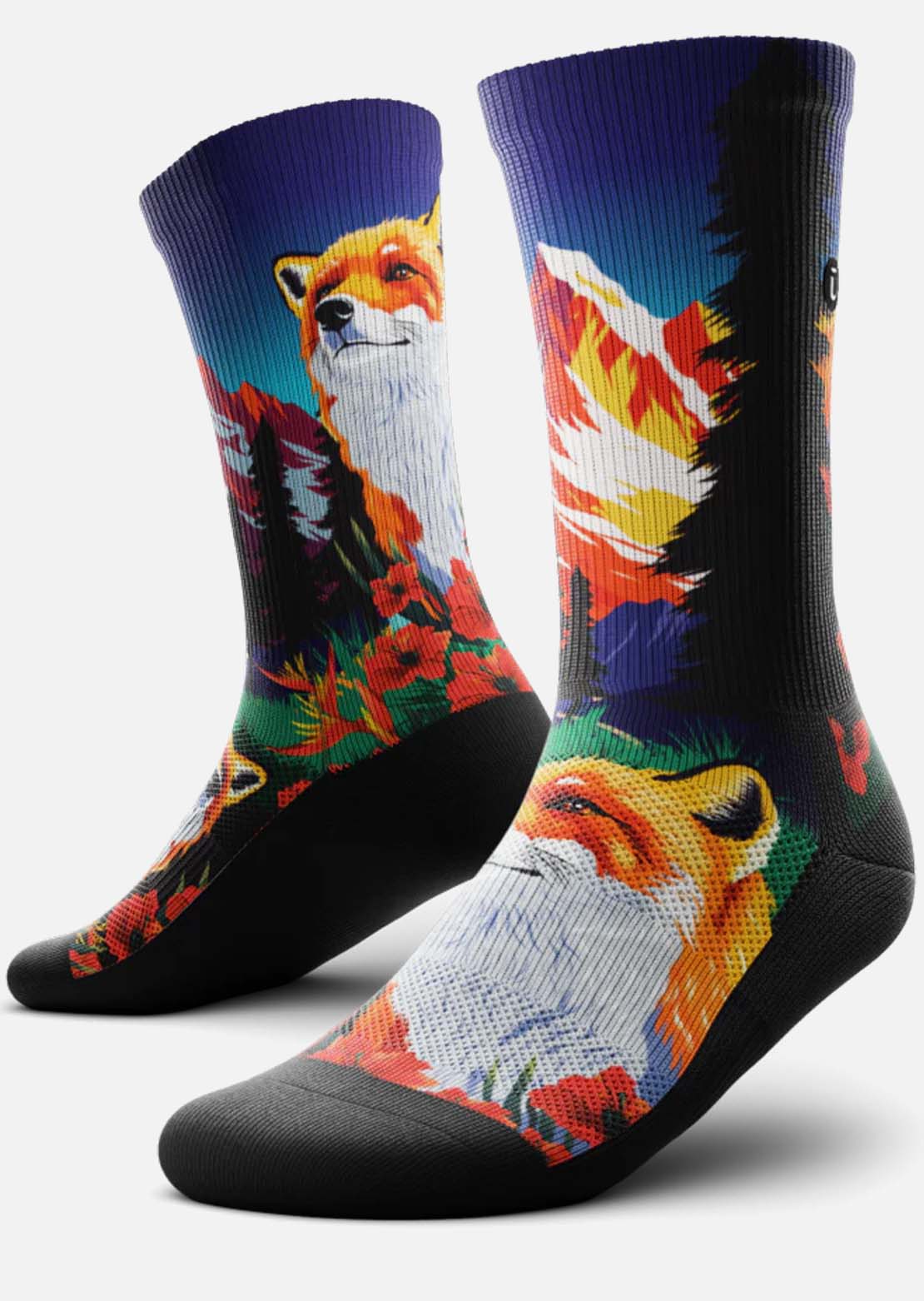 Outway Unisex Spirit Fox Crew Socks