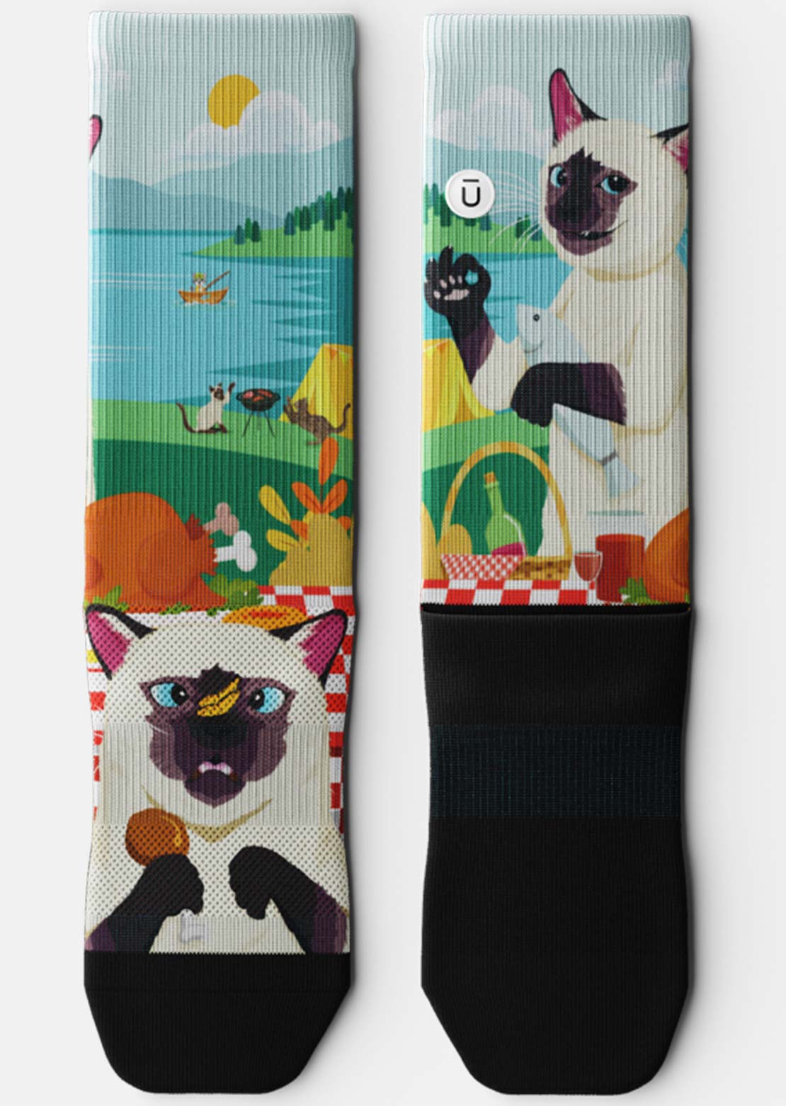 Outway Unisex Summer Break Crew Socks