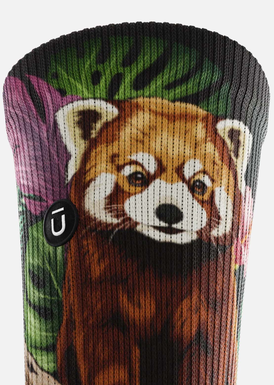 Outway Unisexe Tropical Panda Crew Chaussettes