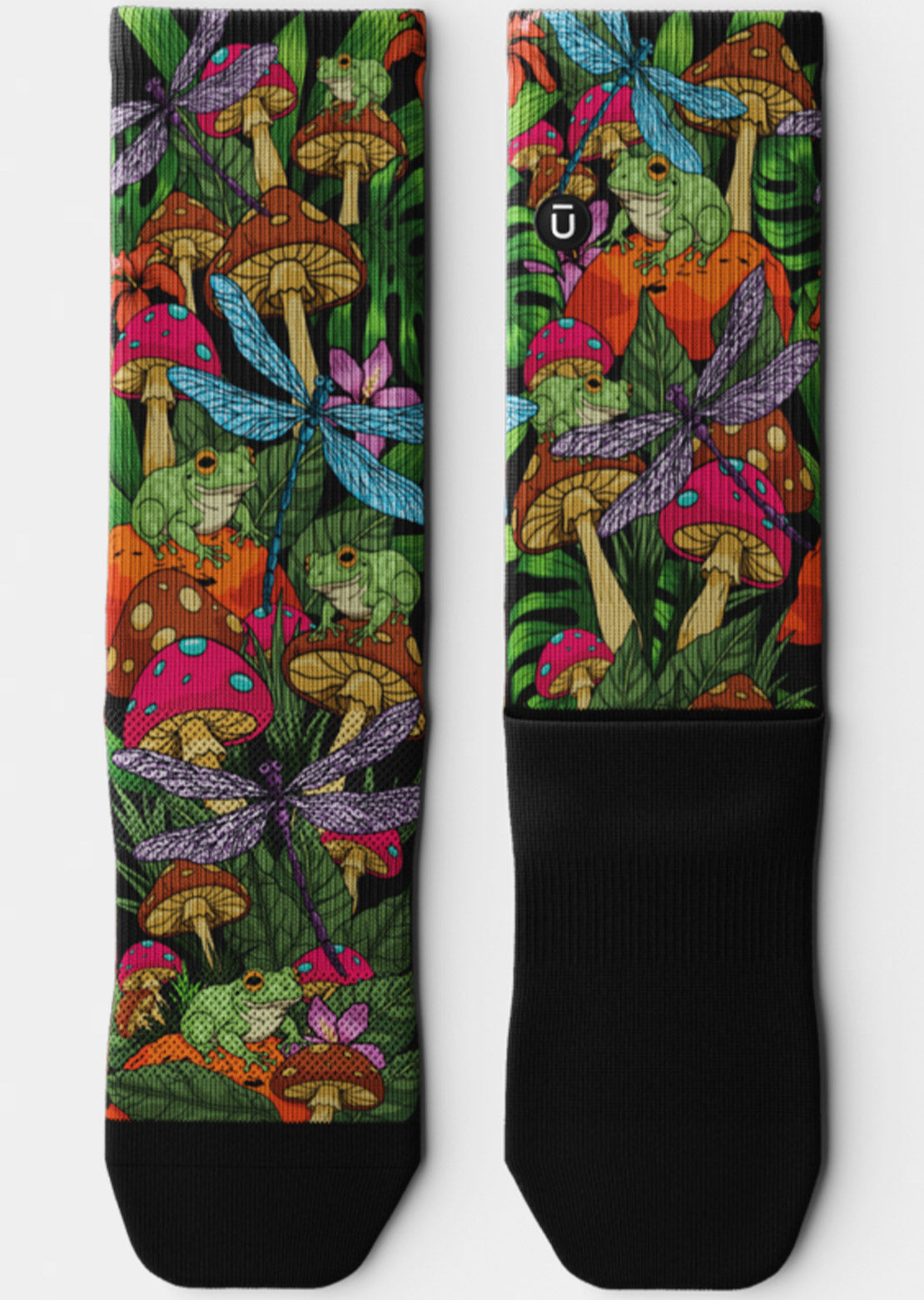 Outway Unisex Unfrog-ettable Forest Crew Socks