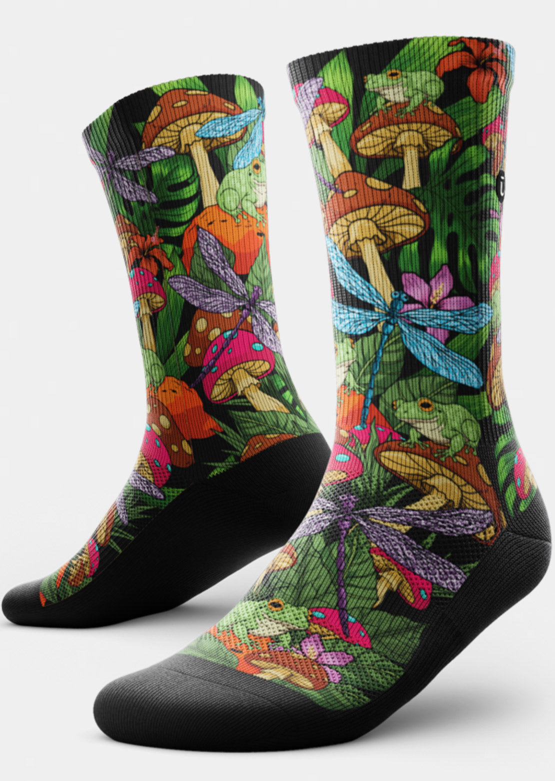 Outway Unisex Unfrog-ettable Forest Crew Socks