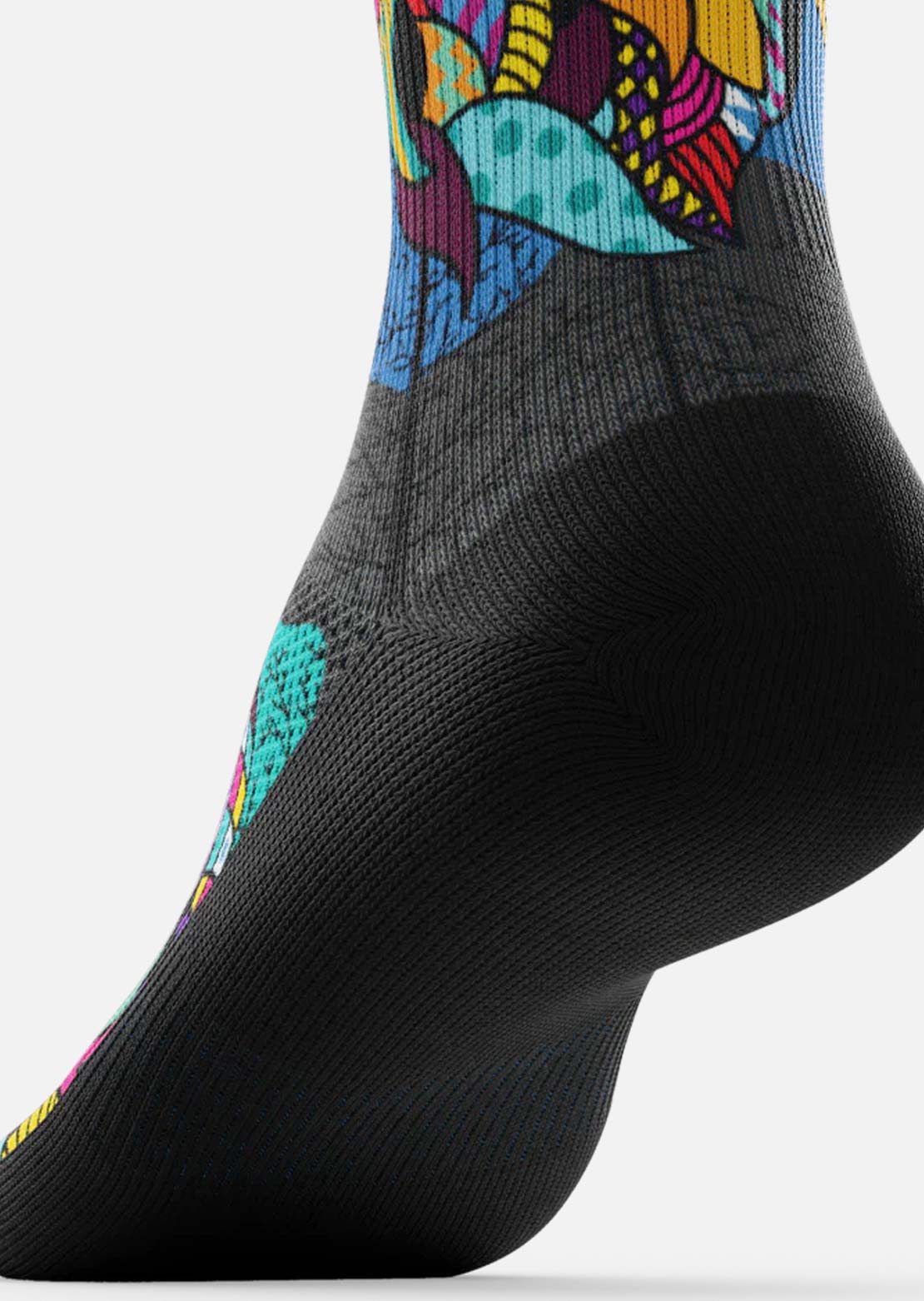 Outway Unisex Wild Grid Crew Socks