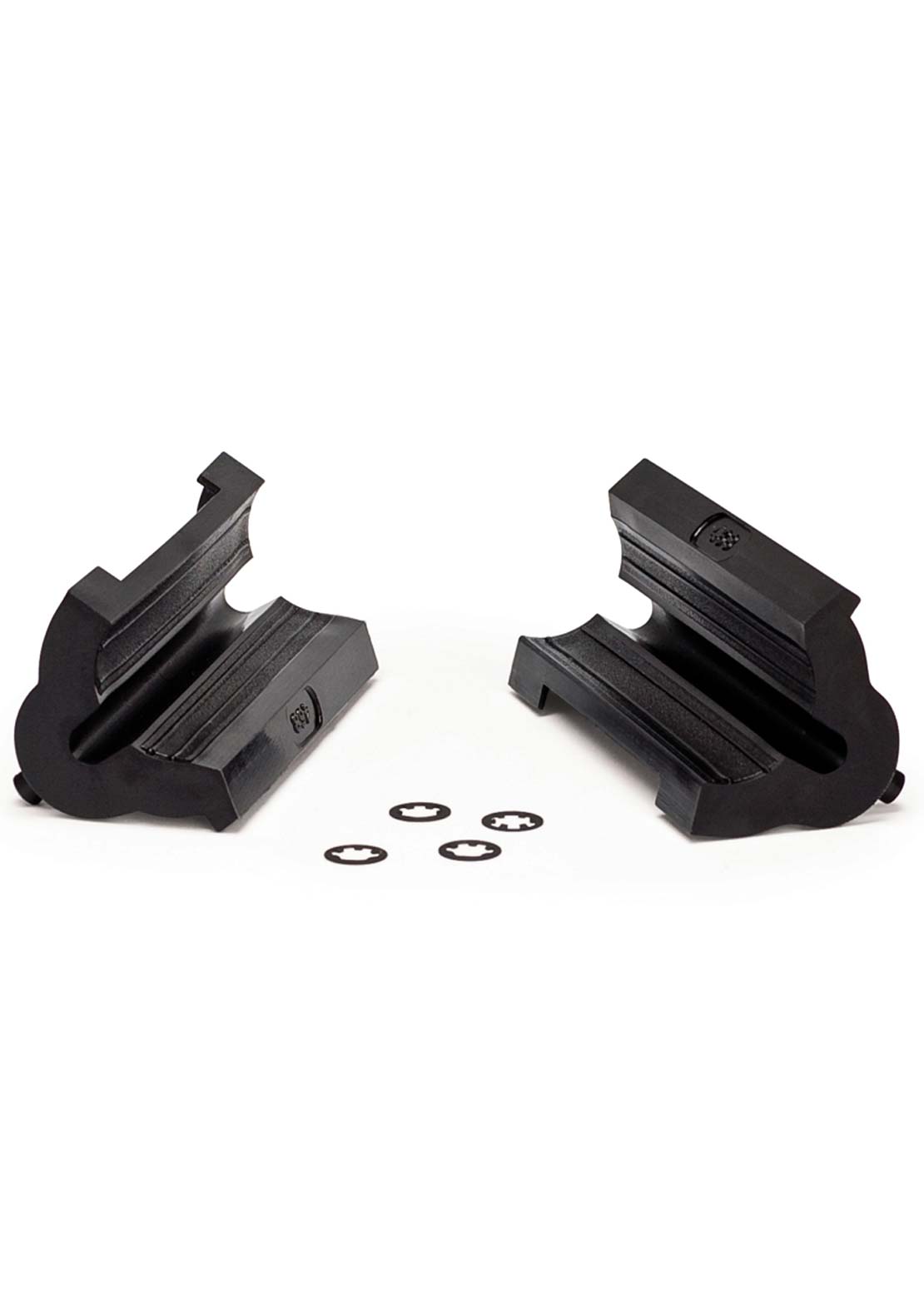 Park Tool 468B Rubber Clamp Cover with Double Cable Grooves Pair Soft Jaw