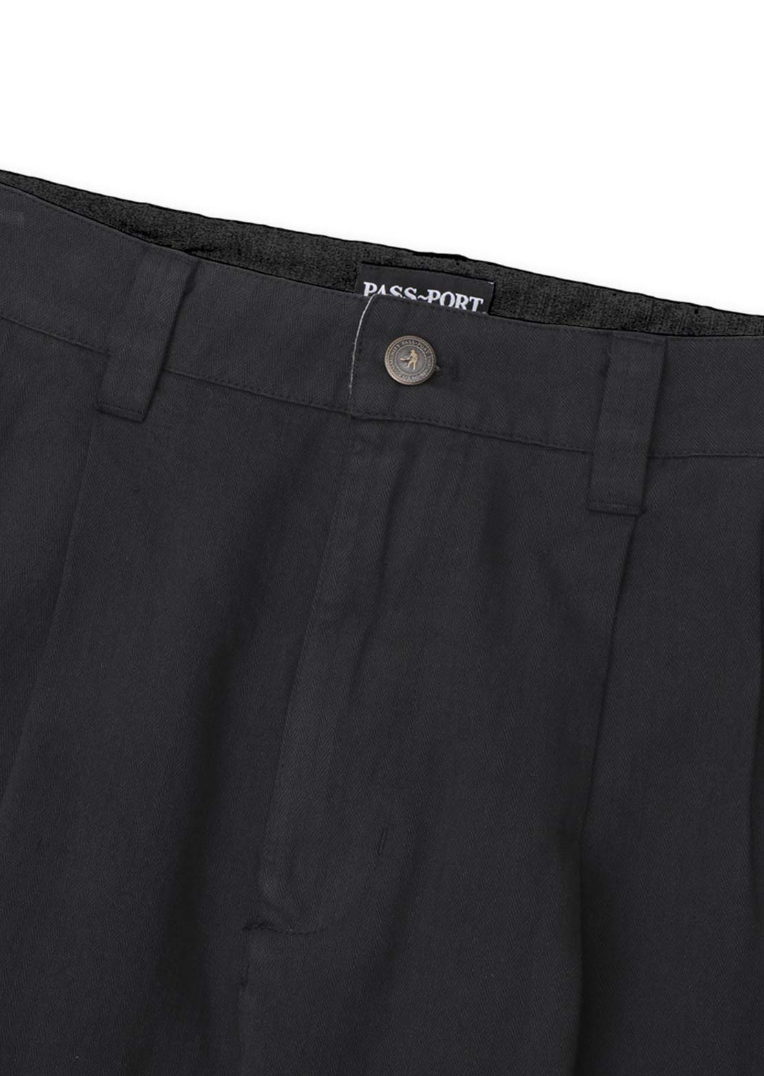 Pass-Port Men's Herringbone Leagues Club Shorts Vintage Black