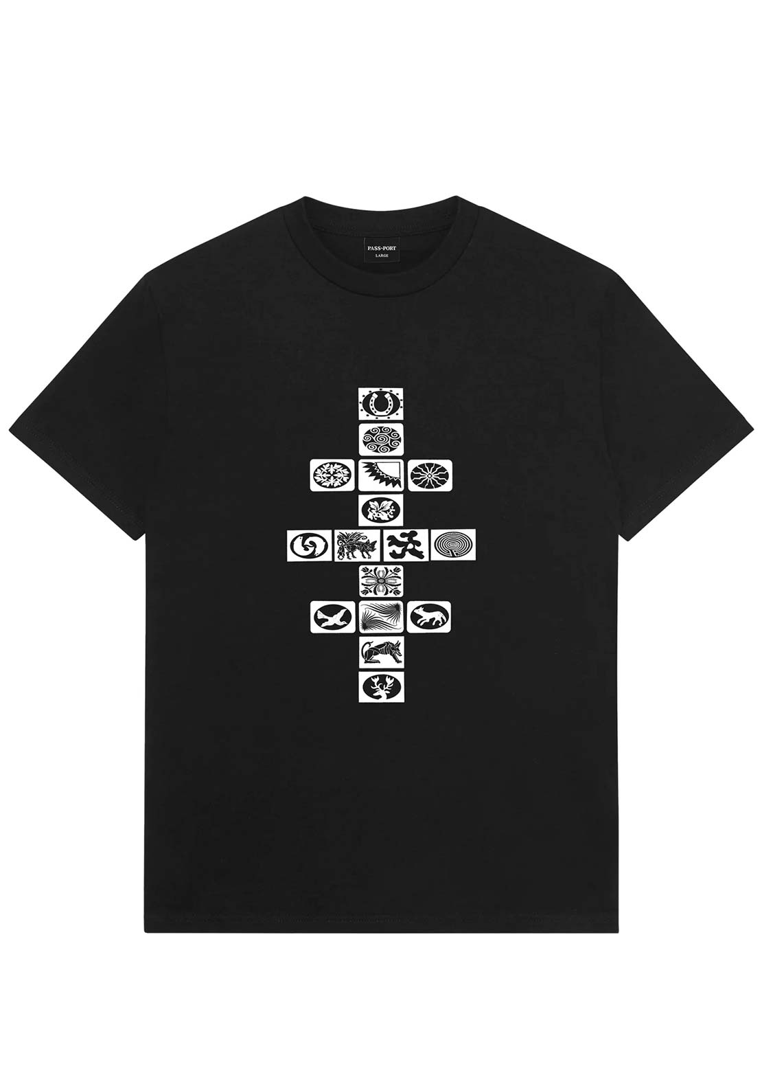 Pass-Port Men's Kollaasi T-Shirt Black