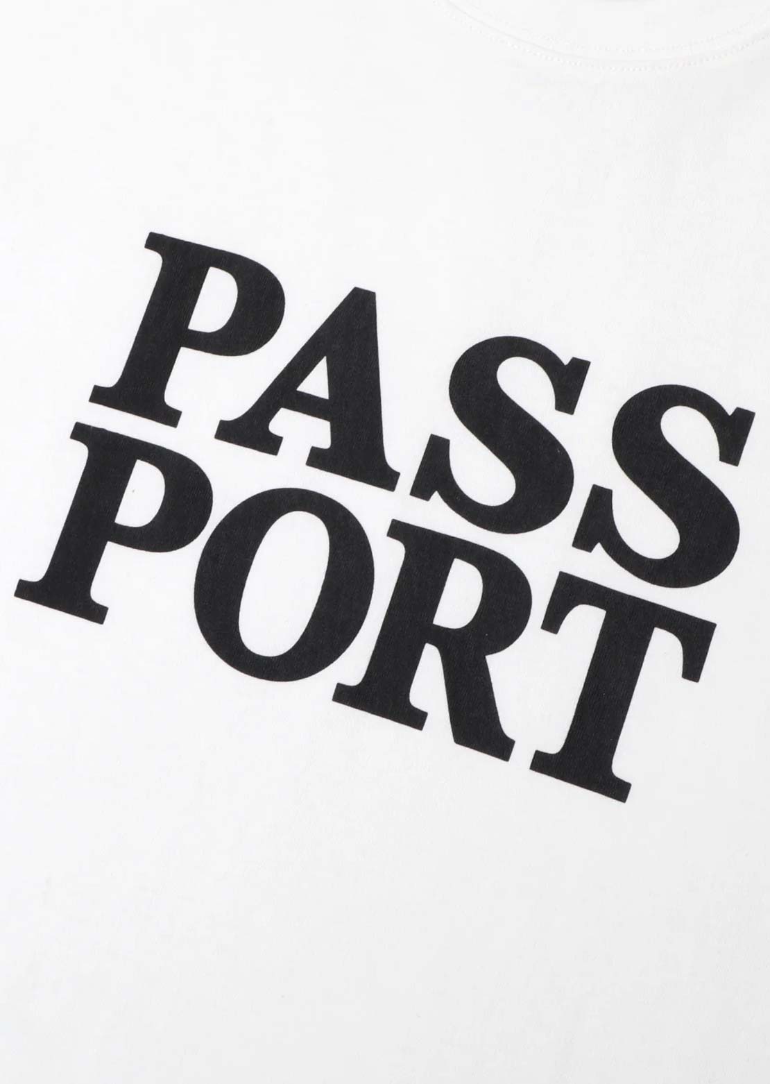 Pass-Port Men's Official Stacked T-Shirt White