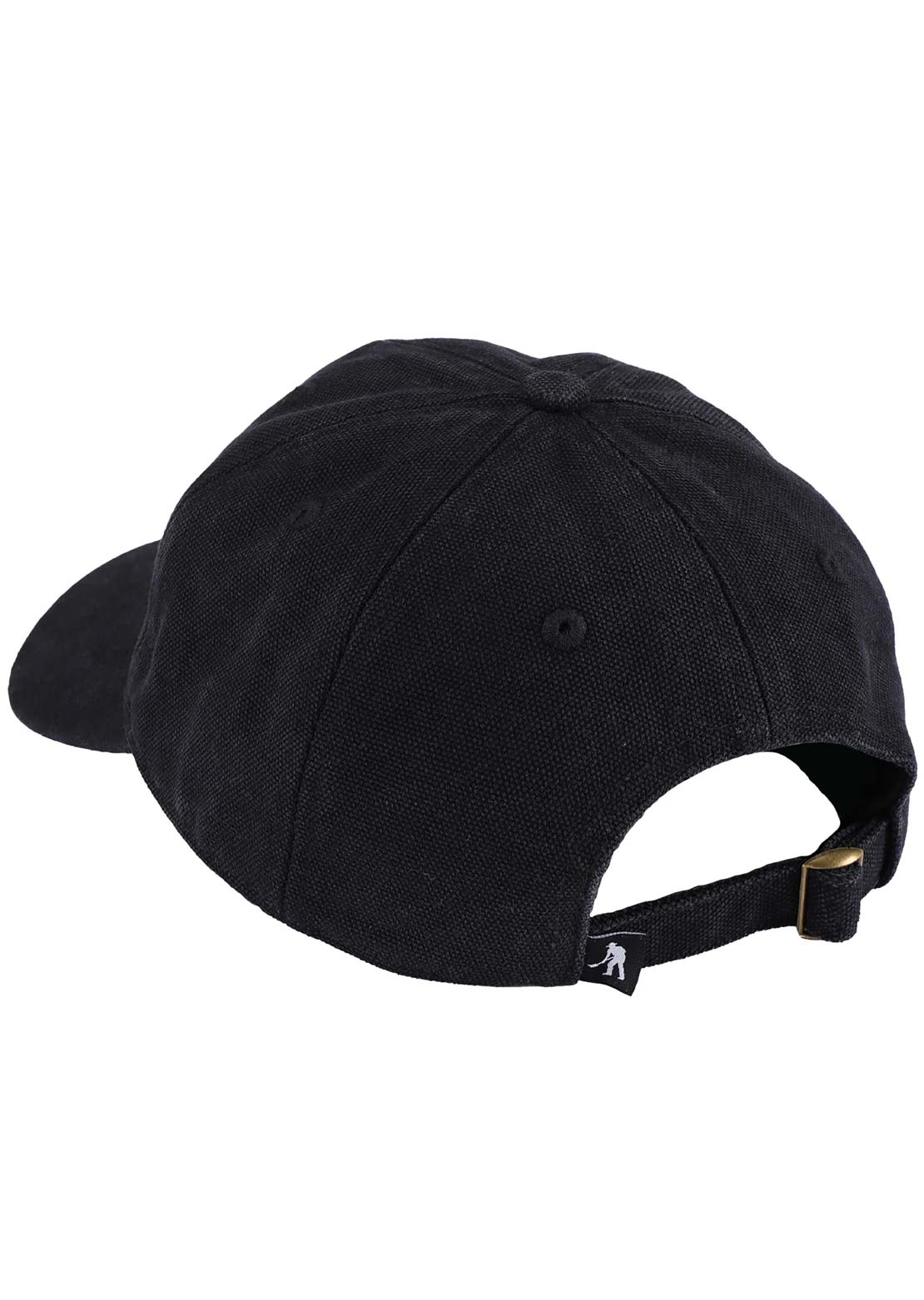 Pass-Port Men's Solid Leagues Cap Washed Black