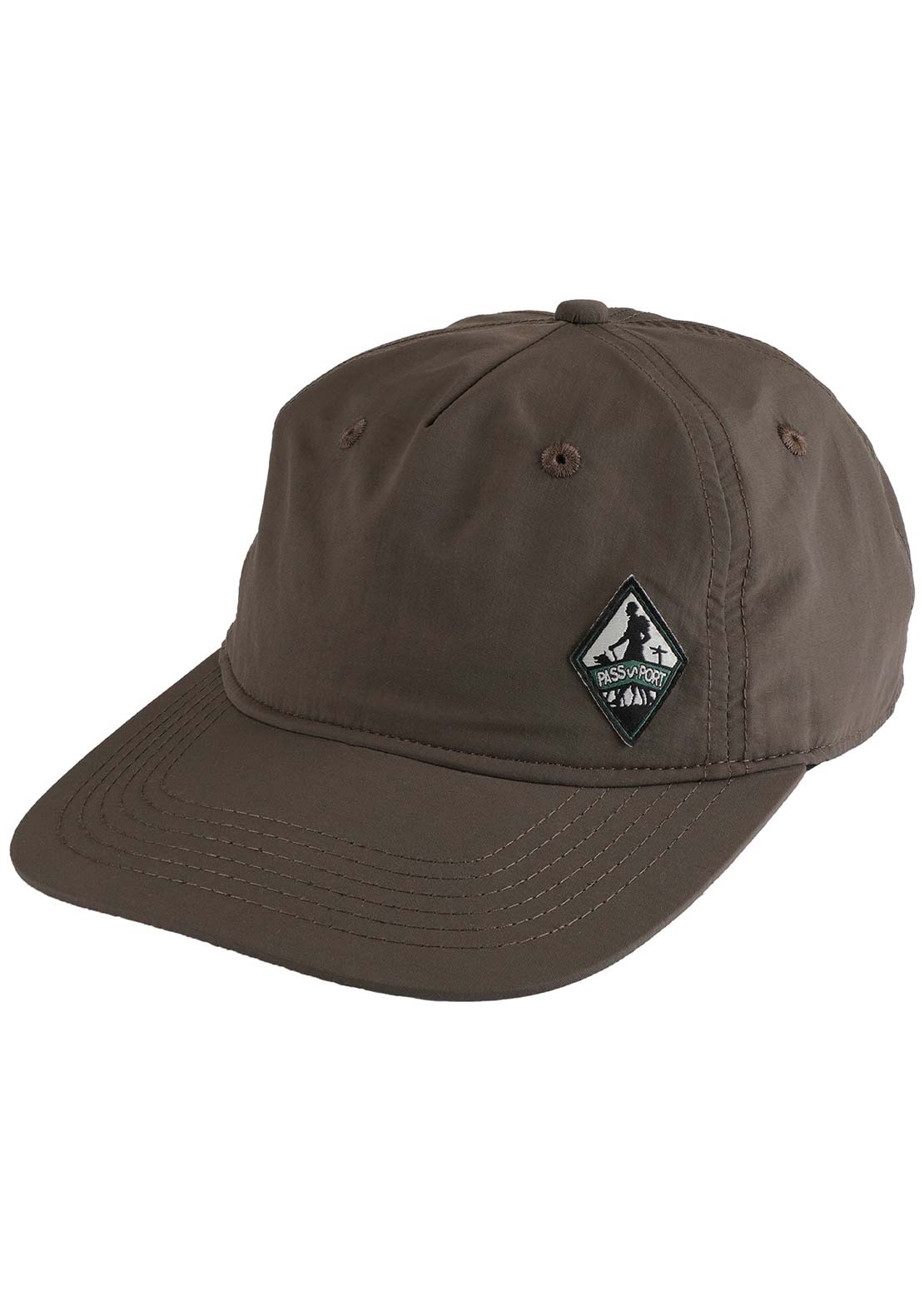 Pass-Port Men's Wanderer RPET Workers Cap Dark Olive