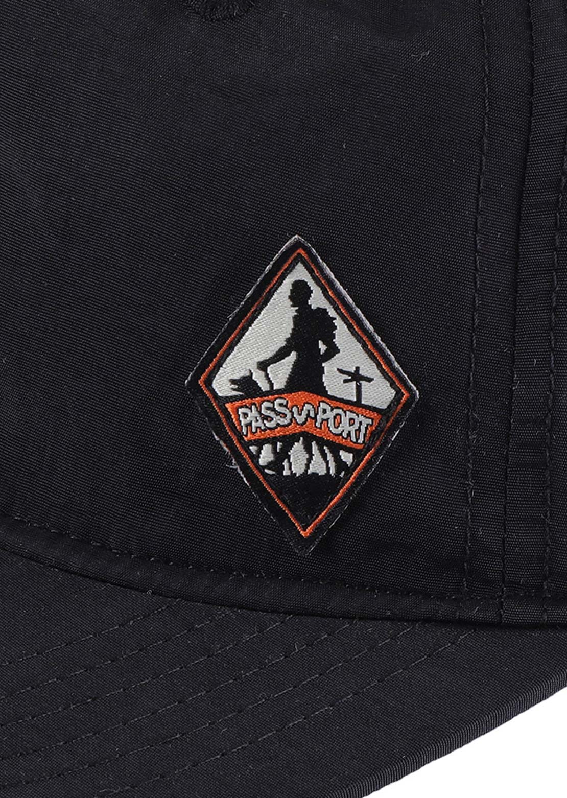 Pass-Port Men's Wanderer RPET Workers Cap Black