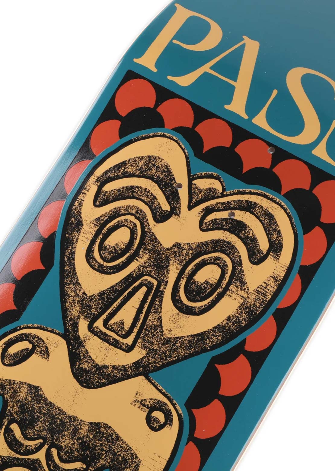Pass-Port Unisex Dogu Series Heart Head Skateboard Deck