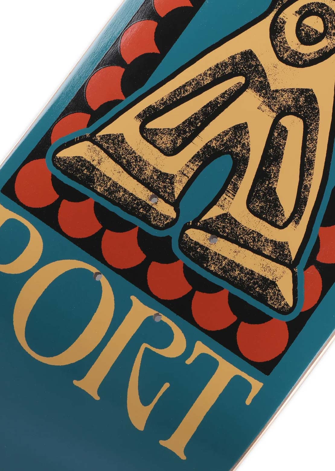 Pass-Port Unisex Dogu Series Heart Head Skateboard Deck