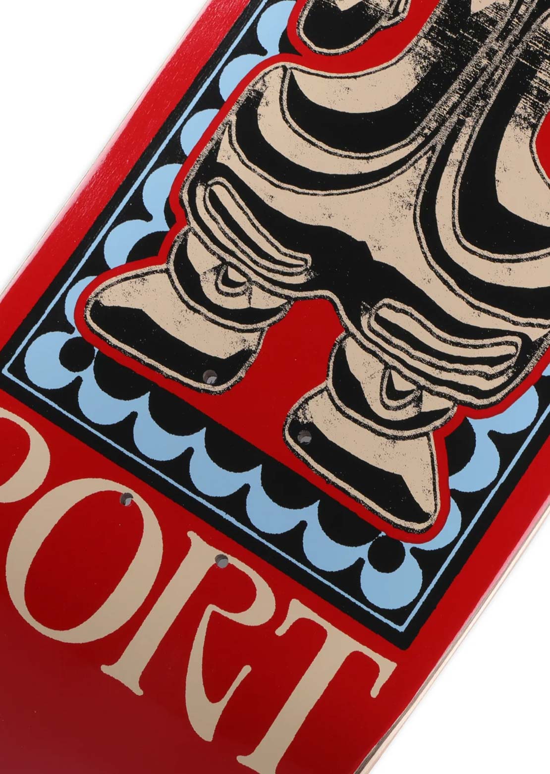Pass-Port Unisex Dogu Series Hollow Skateboard Deck