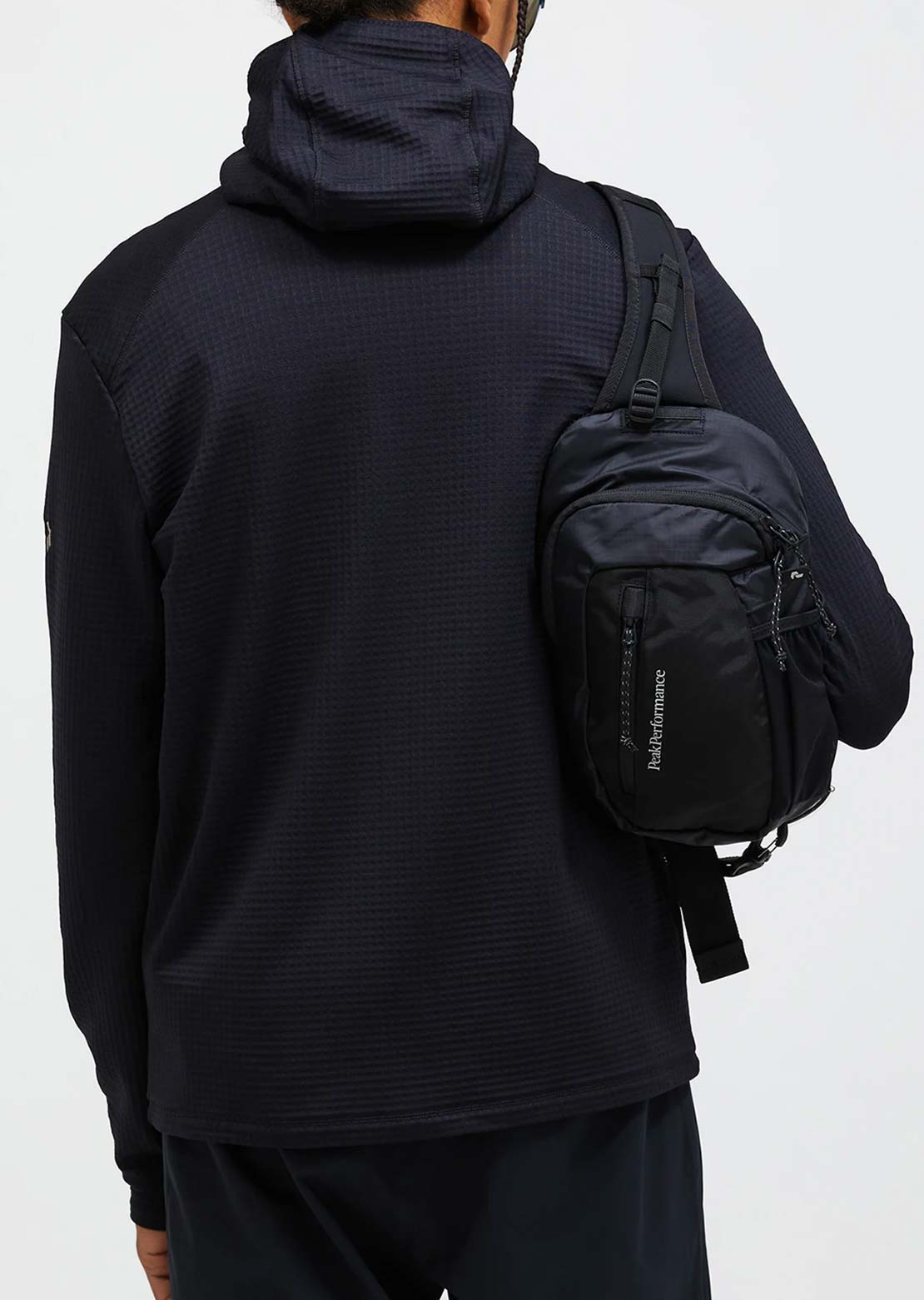 Peak Performance Hommes Freelight Polartec Power Grid Crew Manches longues