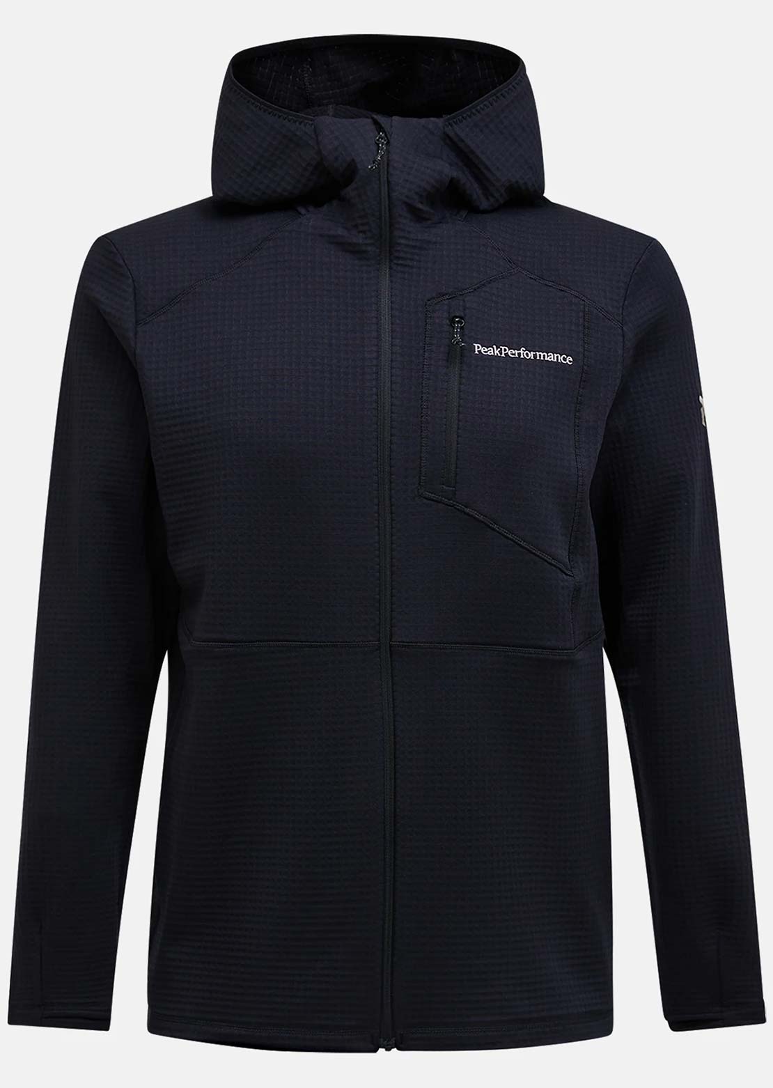Peak Performance Hommes Freelight Polartec Power Grid Crew Manches longues