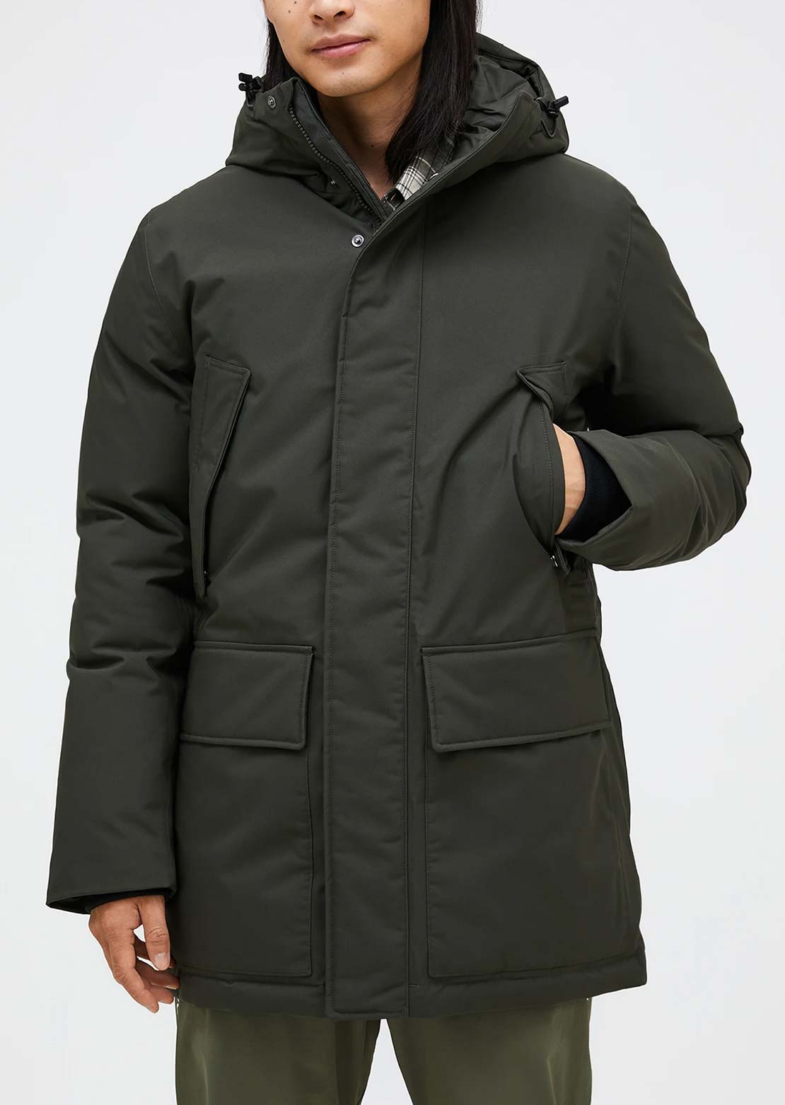 Peak Performance Men's Ground Parka Olive Extreme