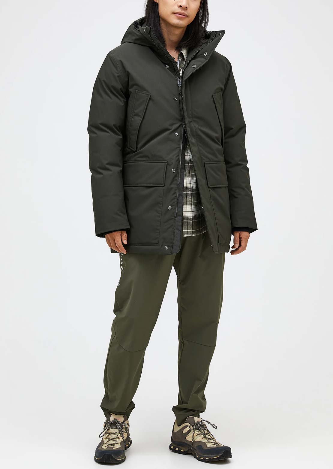 Peak Performance Men's Ground Parka Olive Extreme