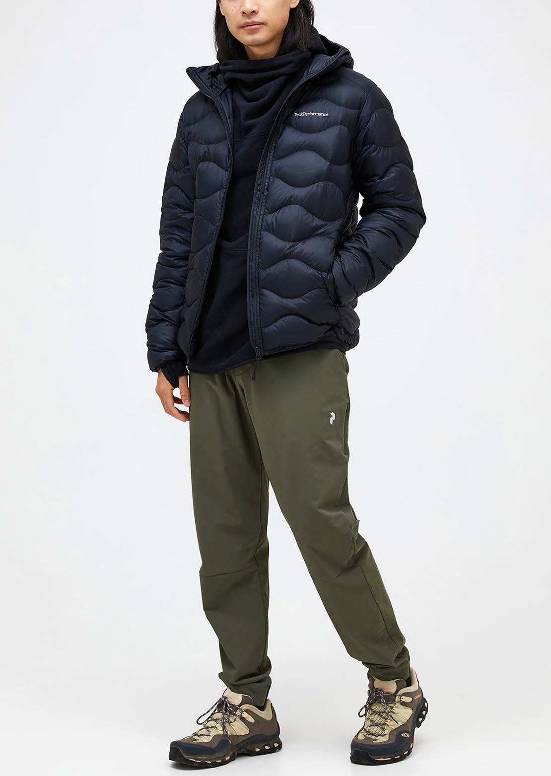 Peak Performance Men's Helium Down Hood Jacket Black