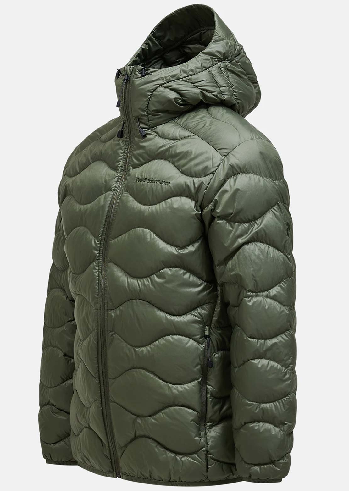 Peak Performance Men's Helium Down Hood Jacket Pine Needle