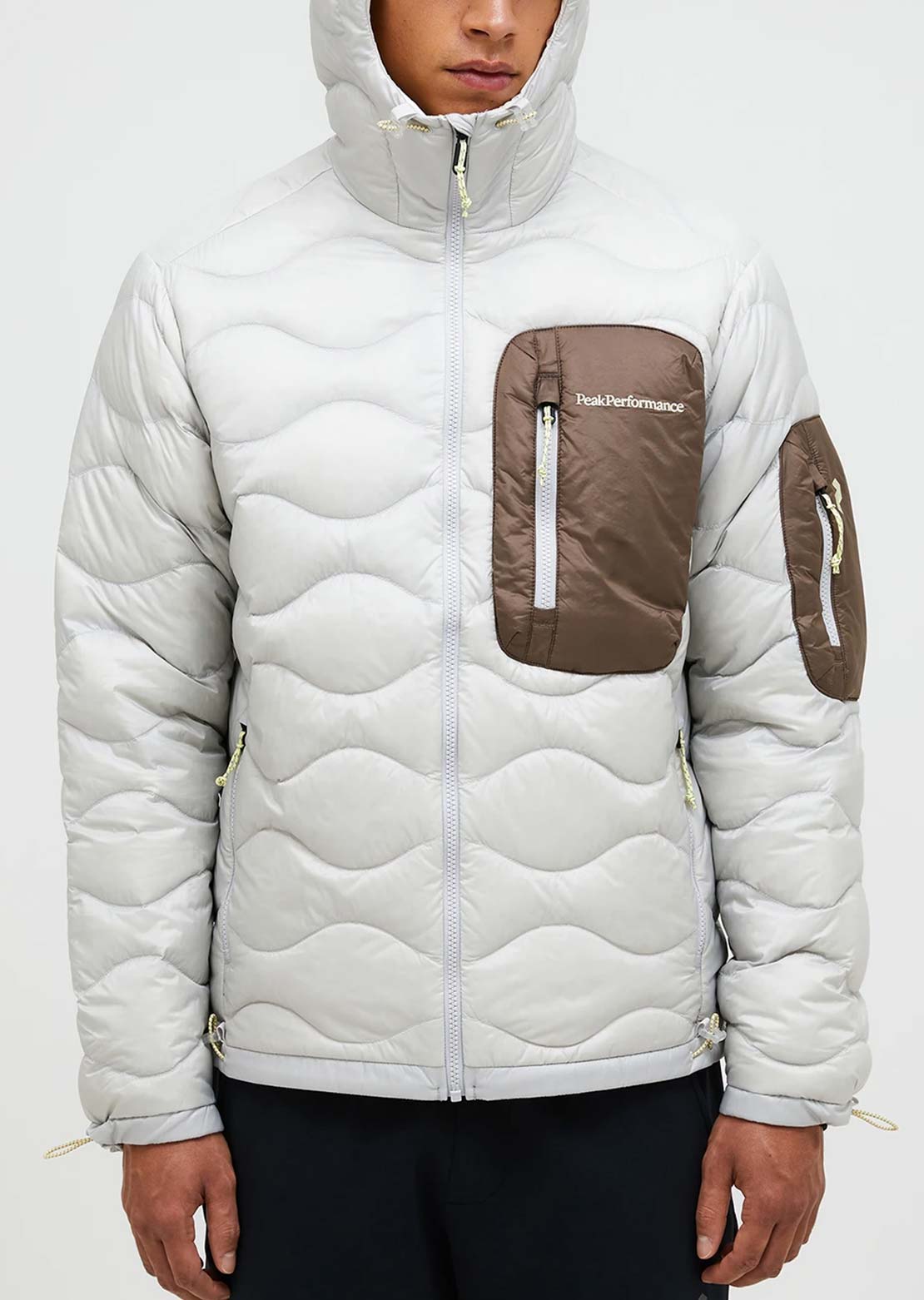 Peak Performance Hommes Helium Utility Down Hood Manteau
