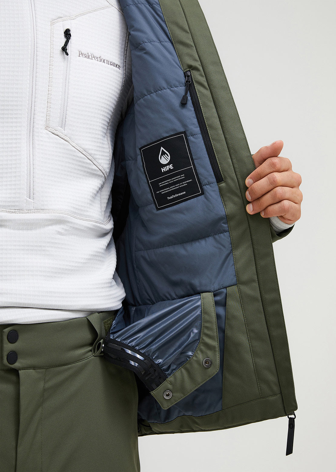 Peak Performance Men's Maroon Insulated Jacket Pine Needle