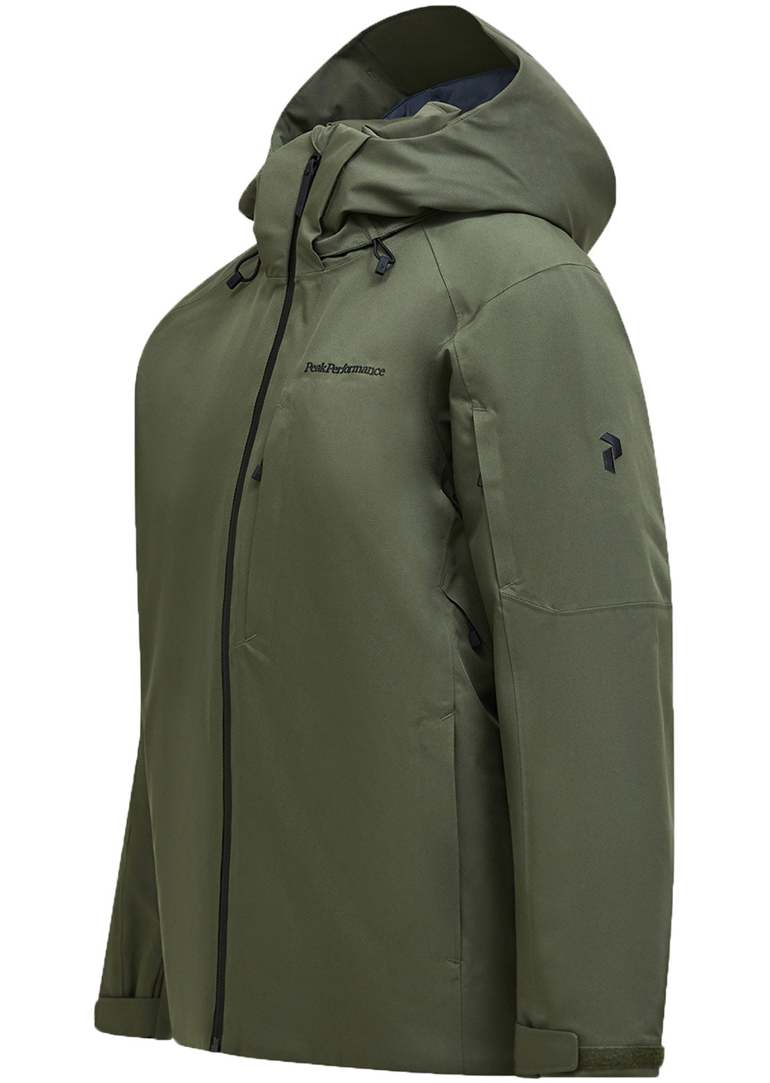 Peak Performance Men's Maroon Insulated Jacket Pine Needle
