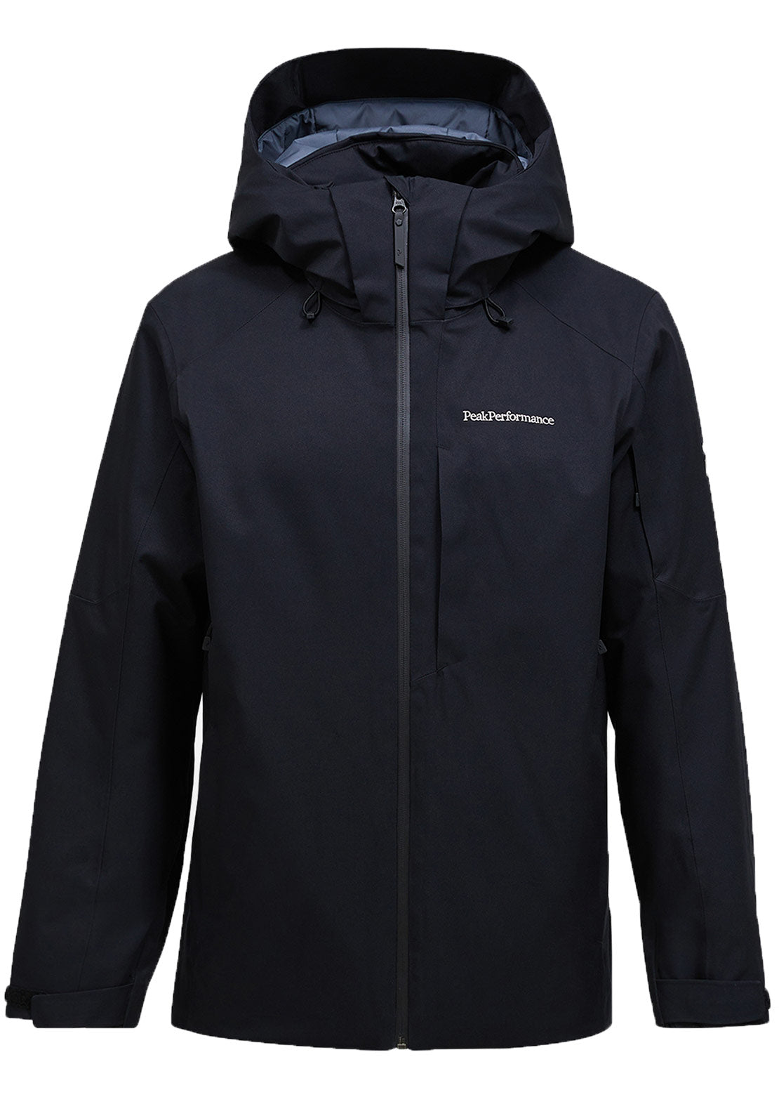 Peak Performance Men's Maroon Insulated Jacket Black