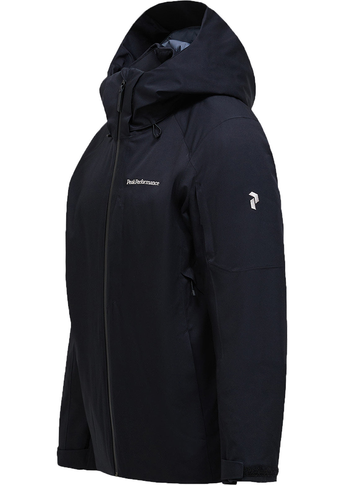 Peak Performance Men's Maroon Insulated Jacket Black